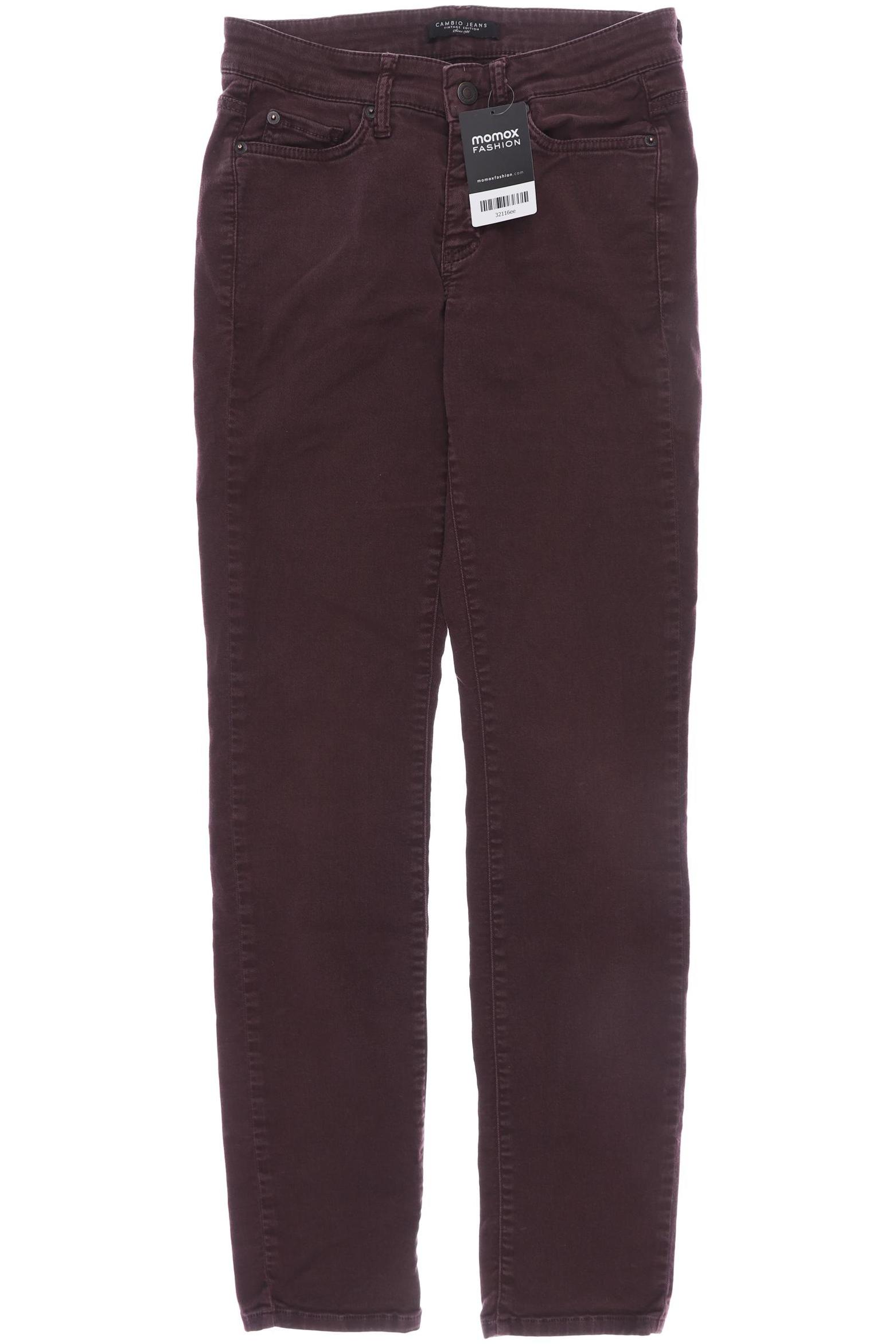 

Cambio Damen Jeans, rot, Gr. 34