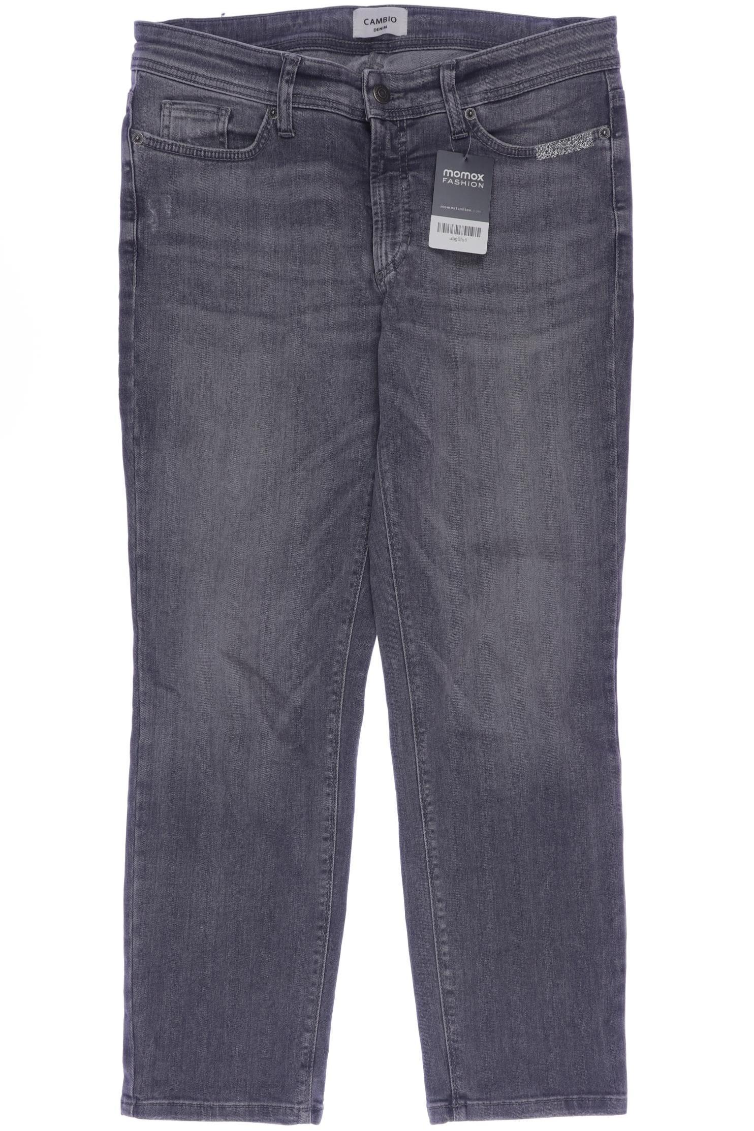 

Cambio Damen Jeans, grau, Gr. 32