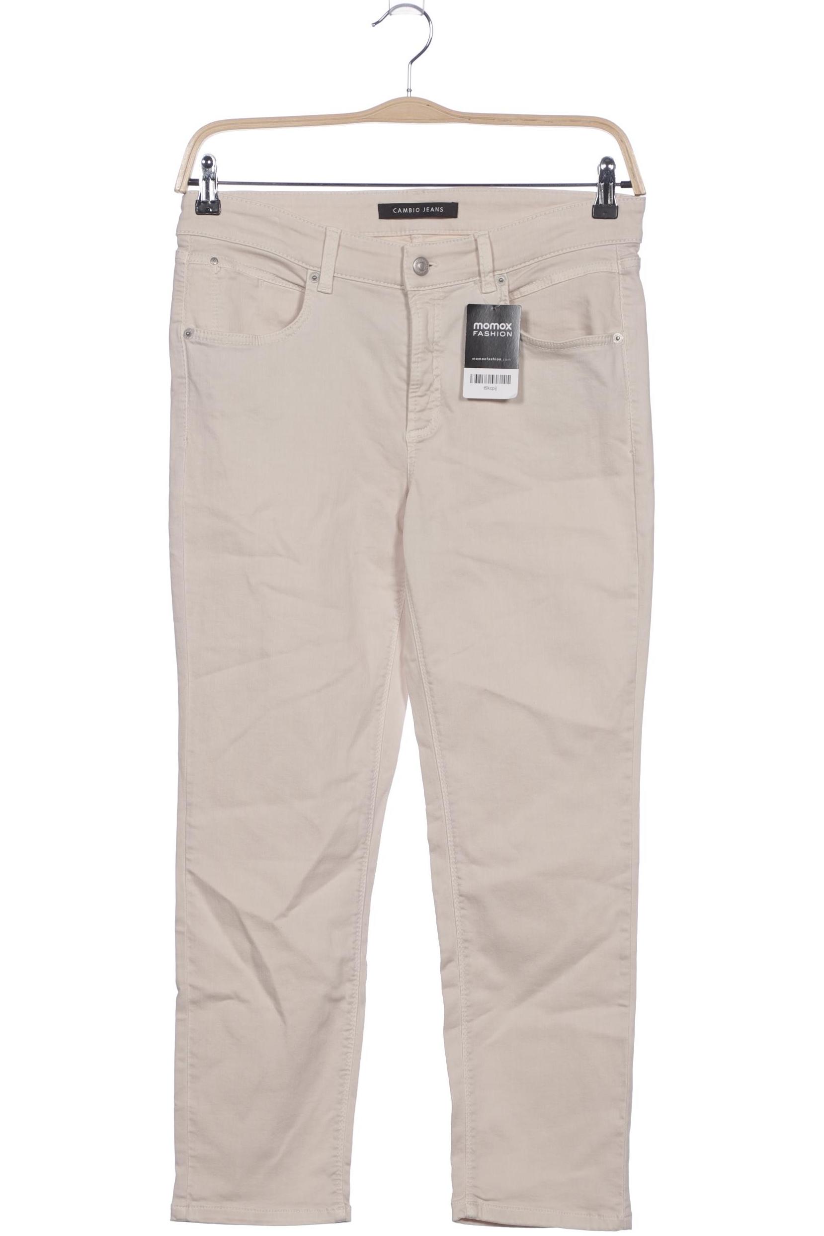

Cambio Damen Jeans, cremeweiß, Gr. 42