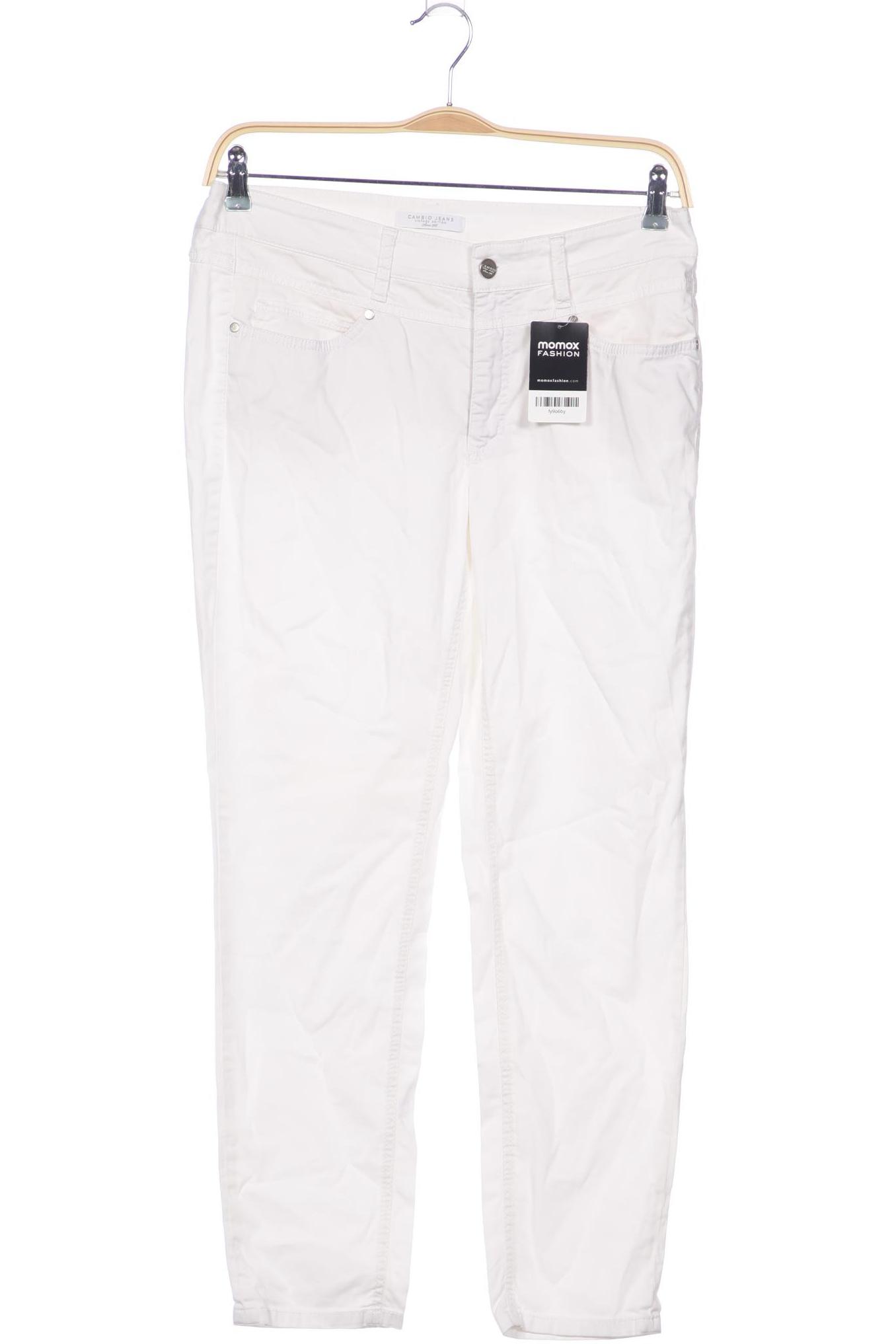 

Cambio Damen Jeans, weiß, Gr. 34