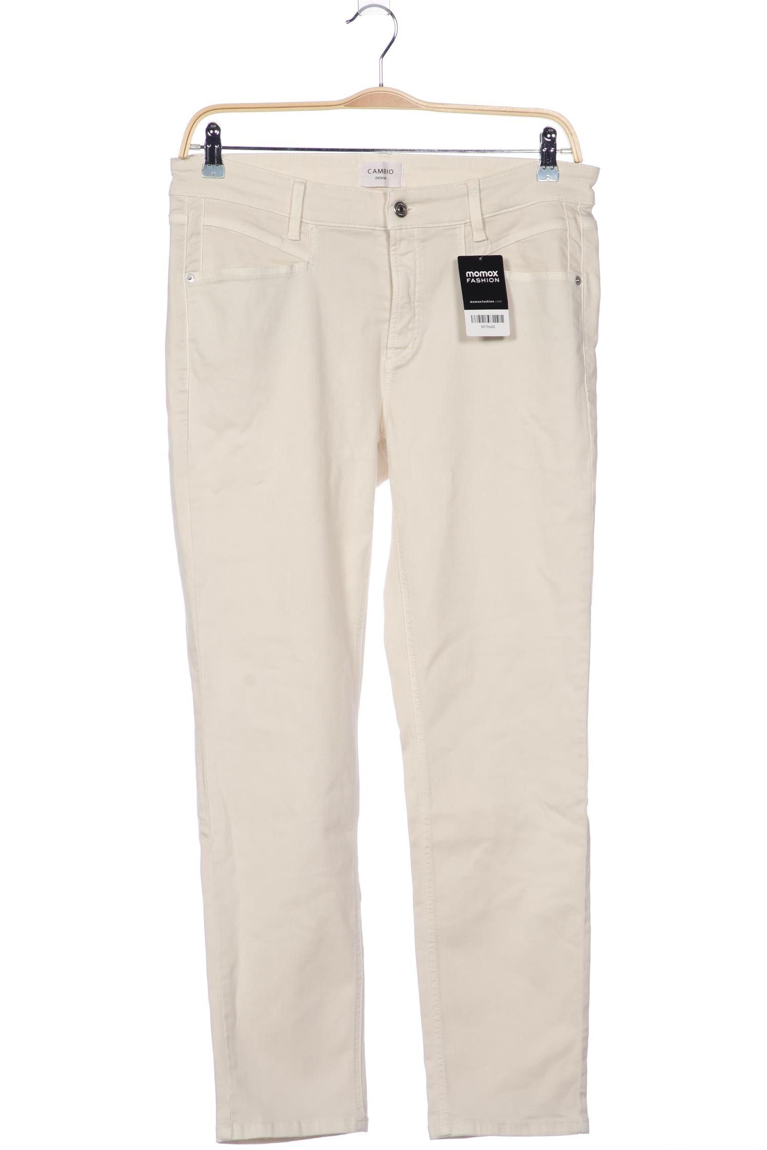 

Cambio Damen Jeans, cremeweiß, Gr. 33