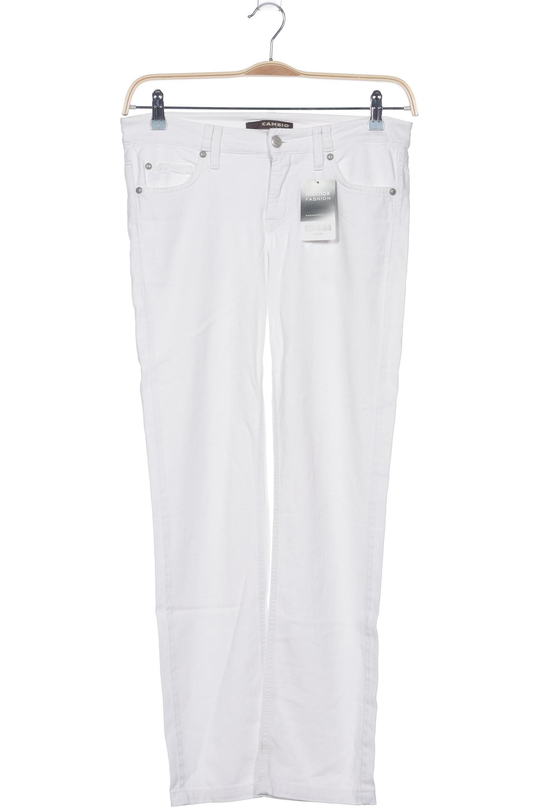 

Cambio Damen Jeans, weiß, Gr. 30