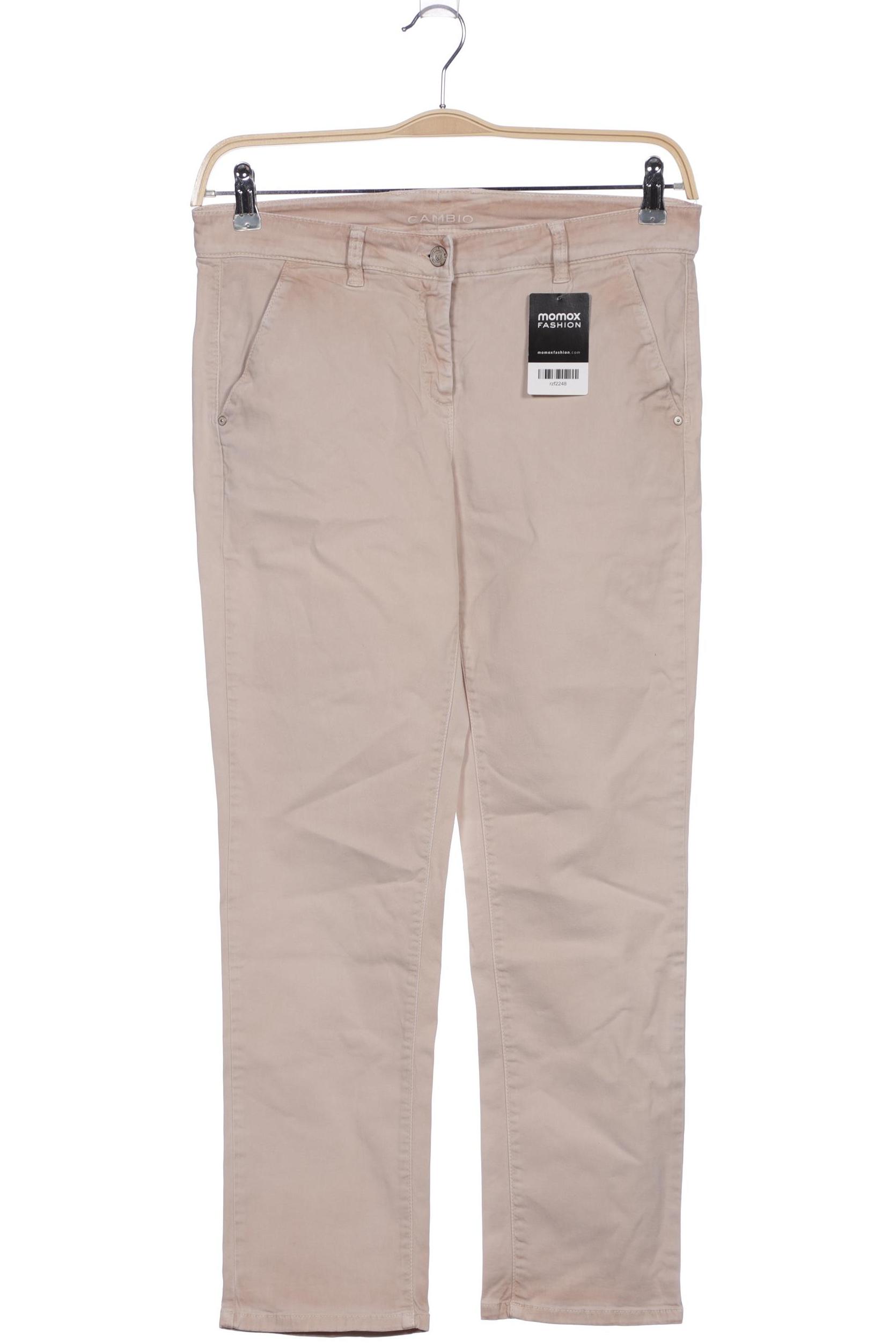 

Cambio Damen Jeans, beige, Gr. 31