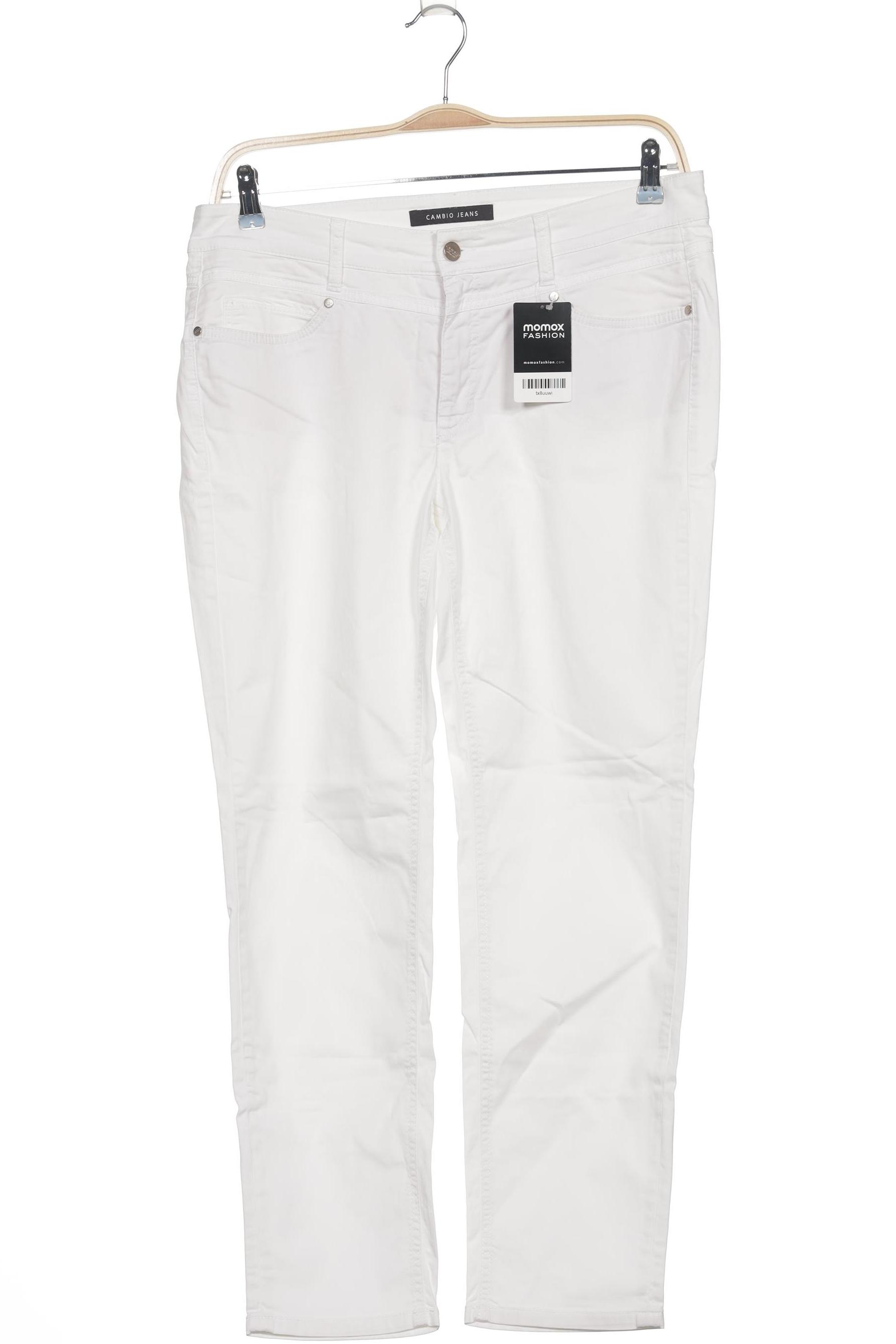 

Cambio Damen Jeans, weiß, Gr. 44
