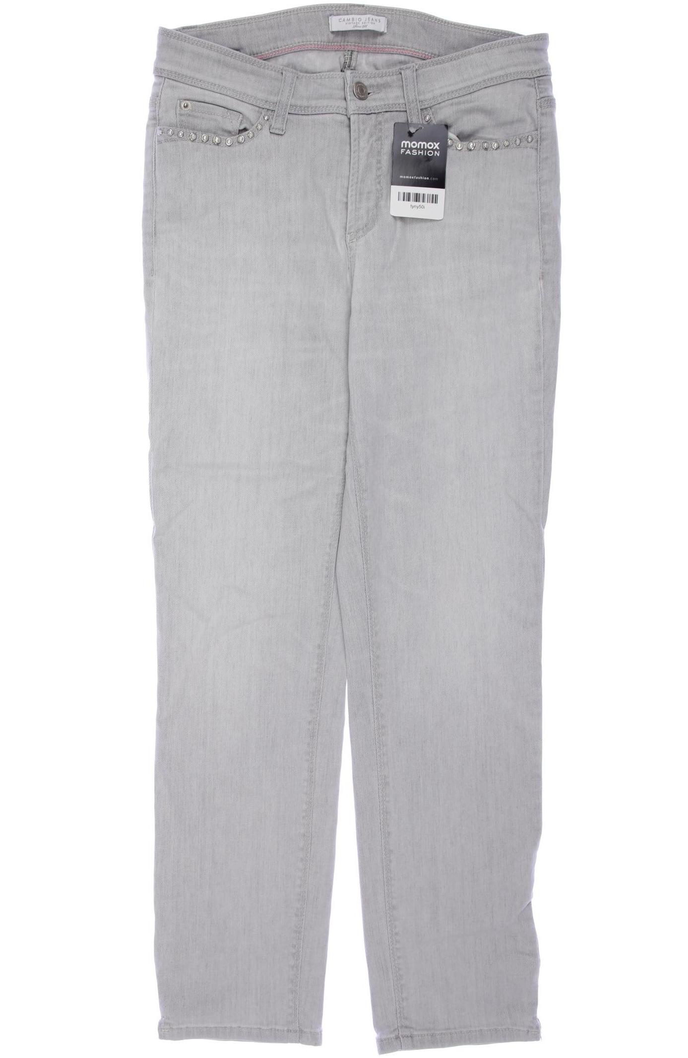 

Cambio Damen Jeans, grau, Gr. 38