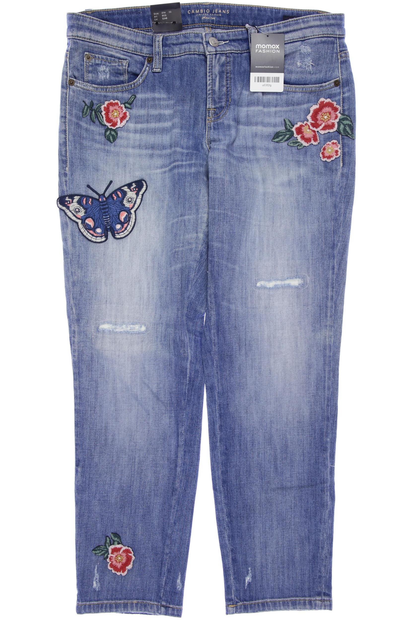 

Cambio Damen Jeans, blau, Gr. 38