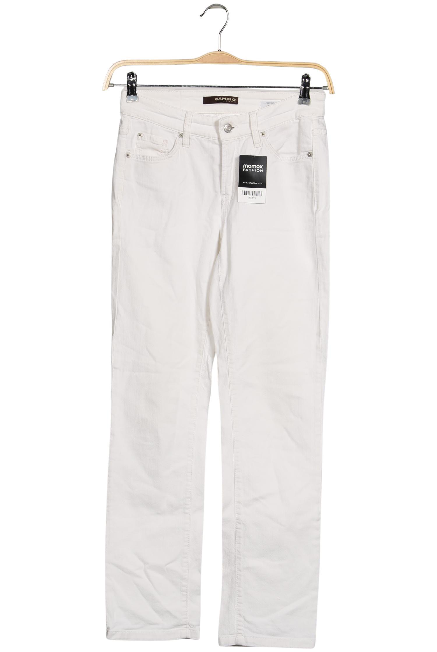 

Cambio Damen Jeans, weiß, Gr. 36