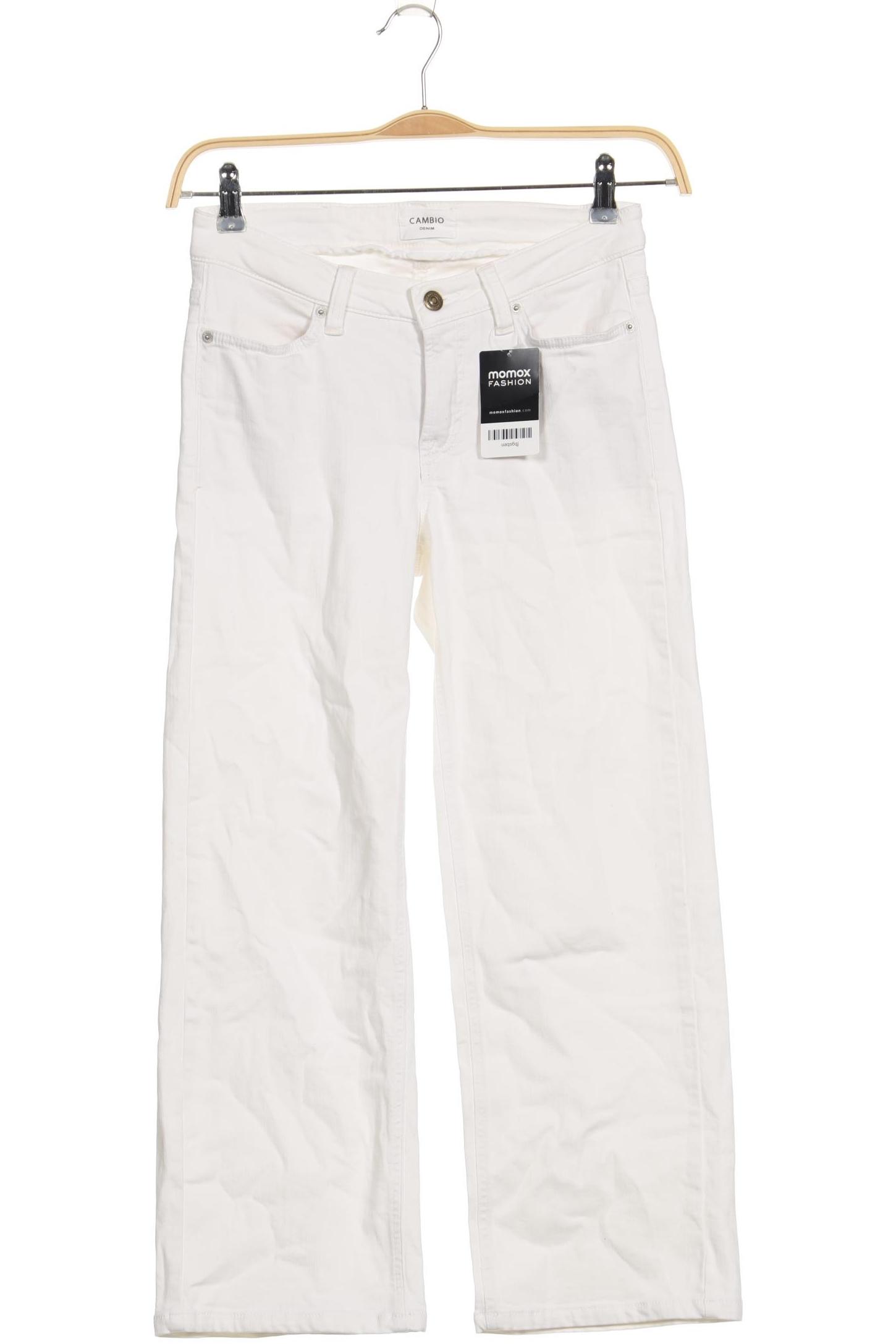 

Cambio Damen Jeans, weiß, Gr. 34