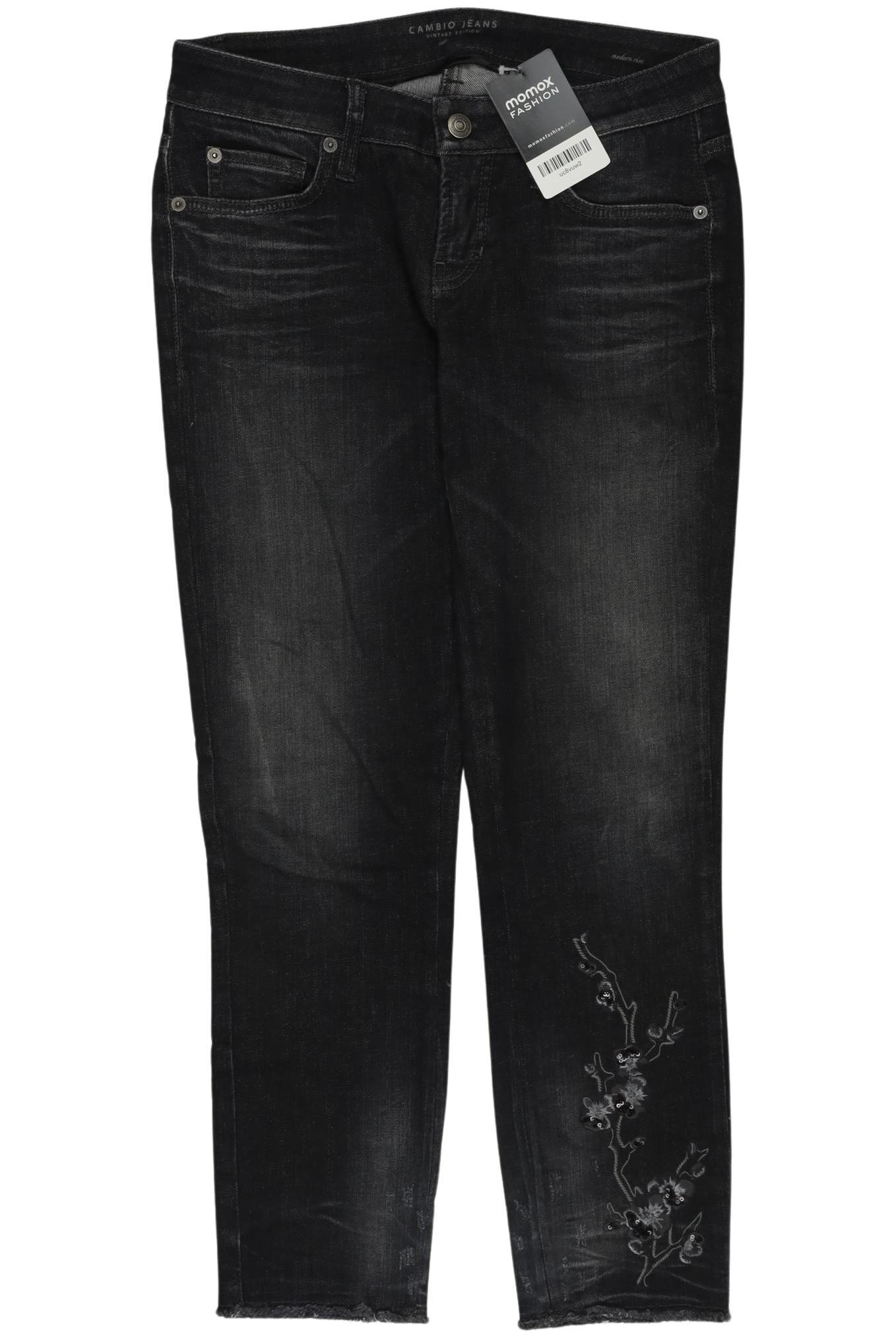

Cambio Damen Jeans, schwarz, Gr. 34
