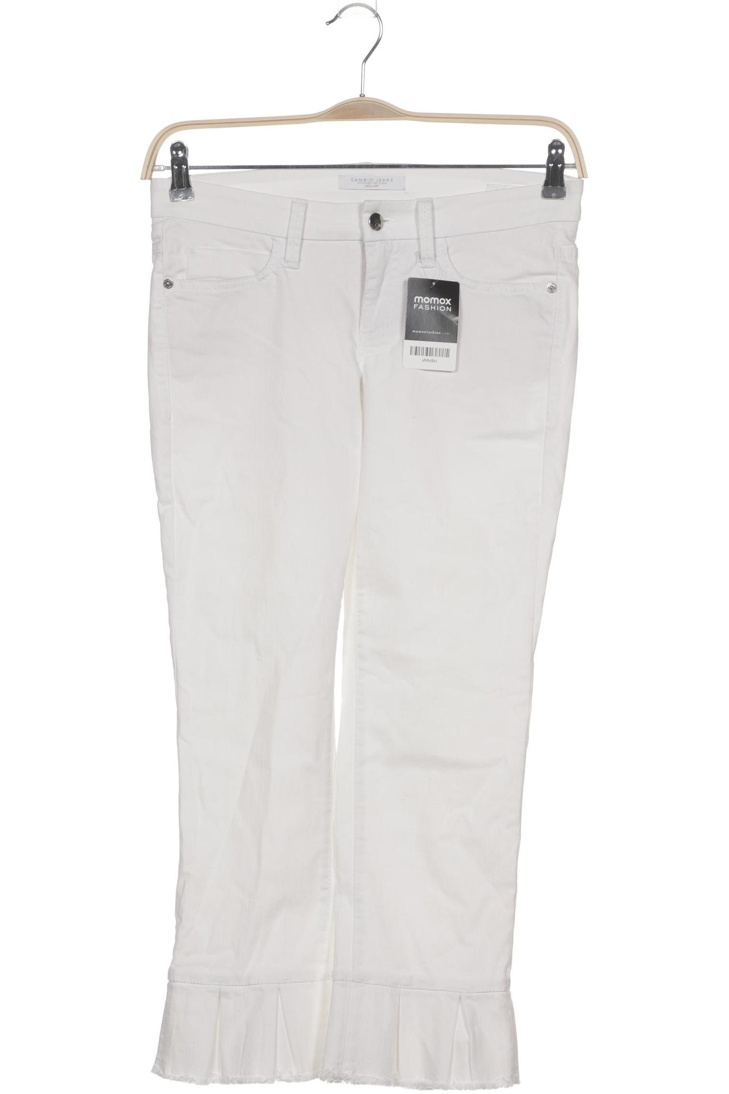 

Cambio Damen Jeans, weiß, Gr. 29