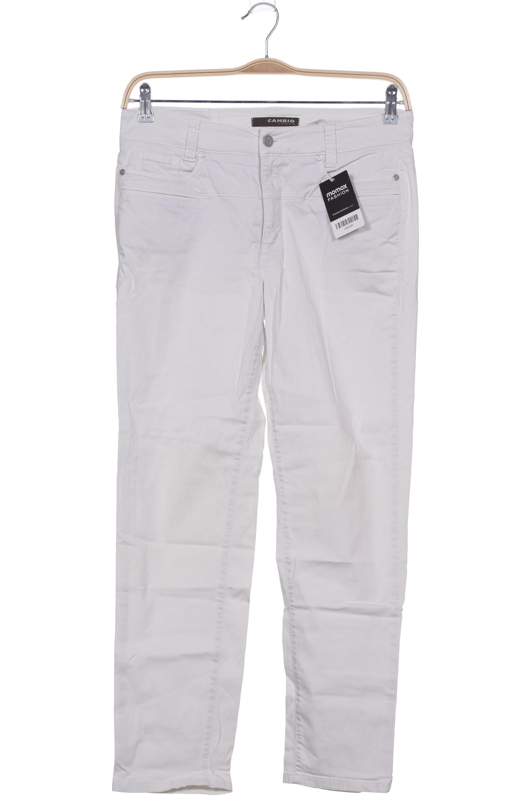 

Cambio Damen Jeans, weiß, Gr. 40