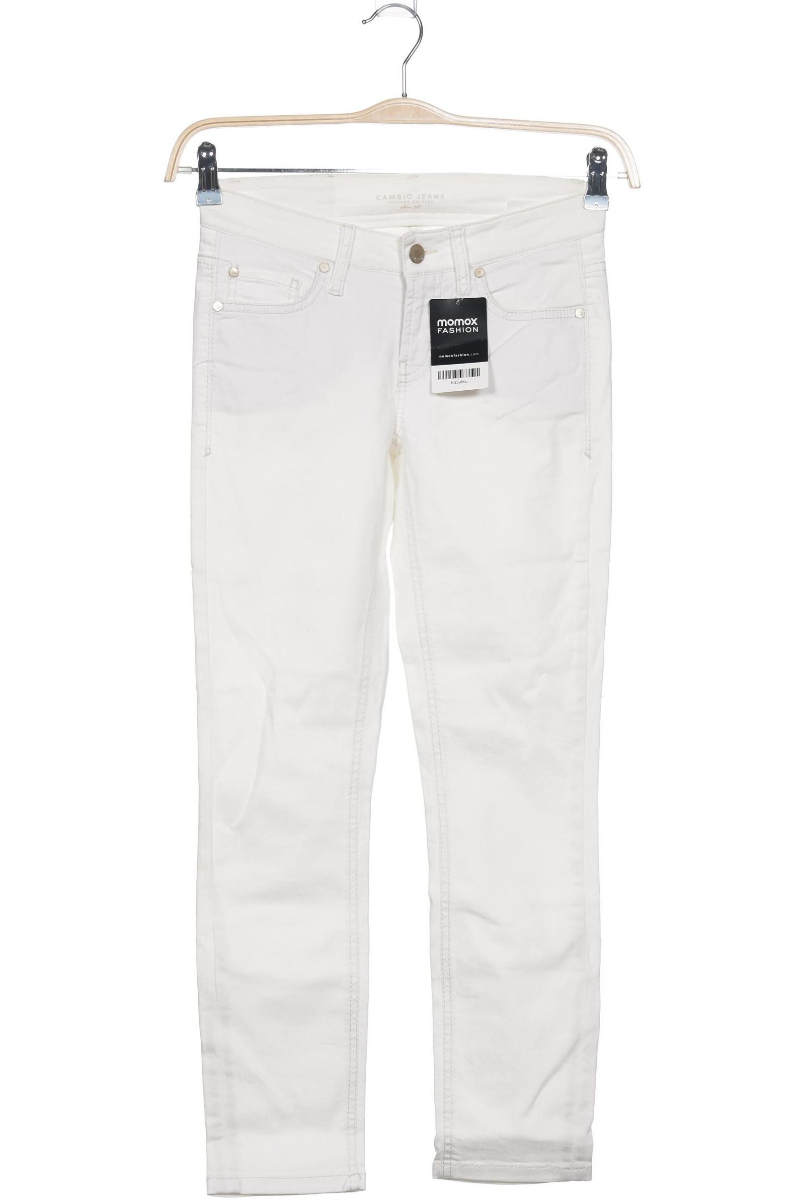 

Cambio Damen Jeans, weiß, Gr. 32