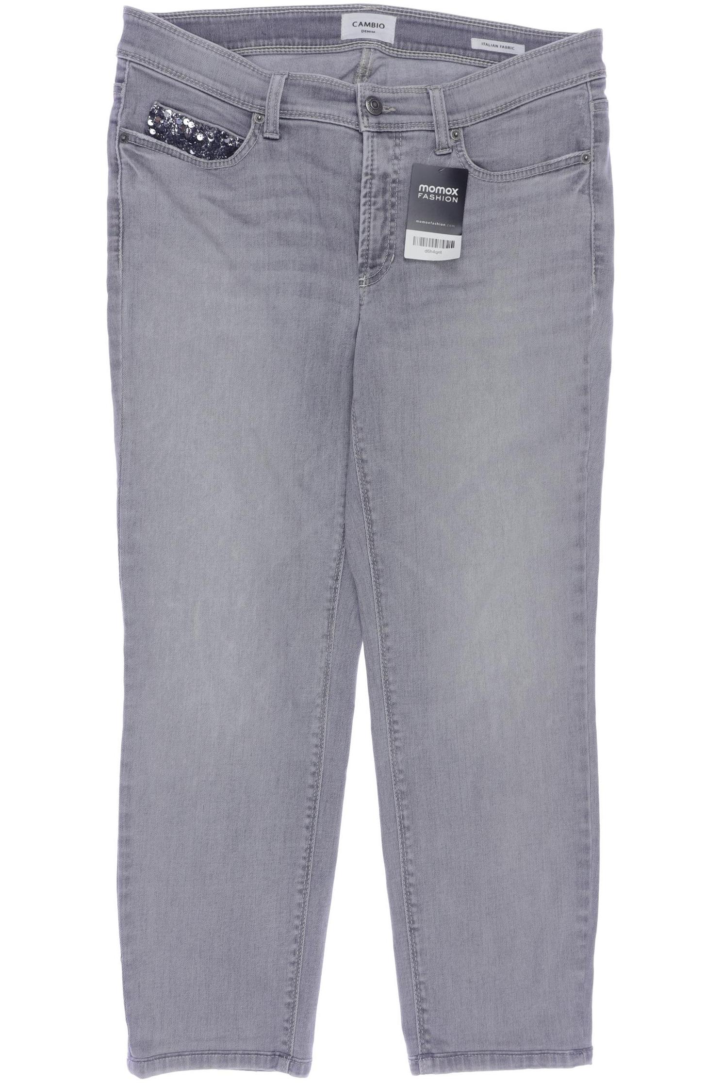

Cambio Damen Jeans, grau, Gr. 33