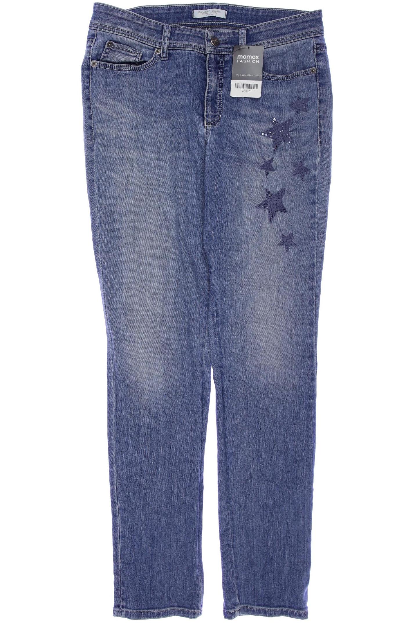 

Cambio Damen Jeans, blau, Gr. 40