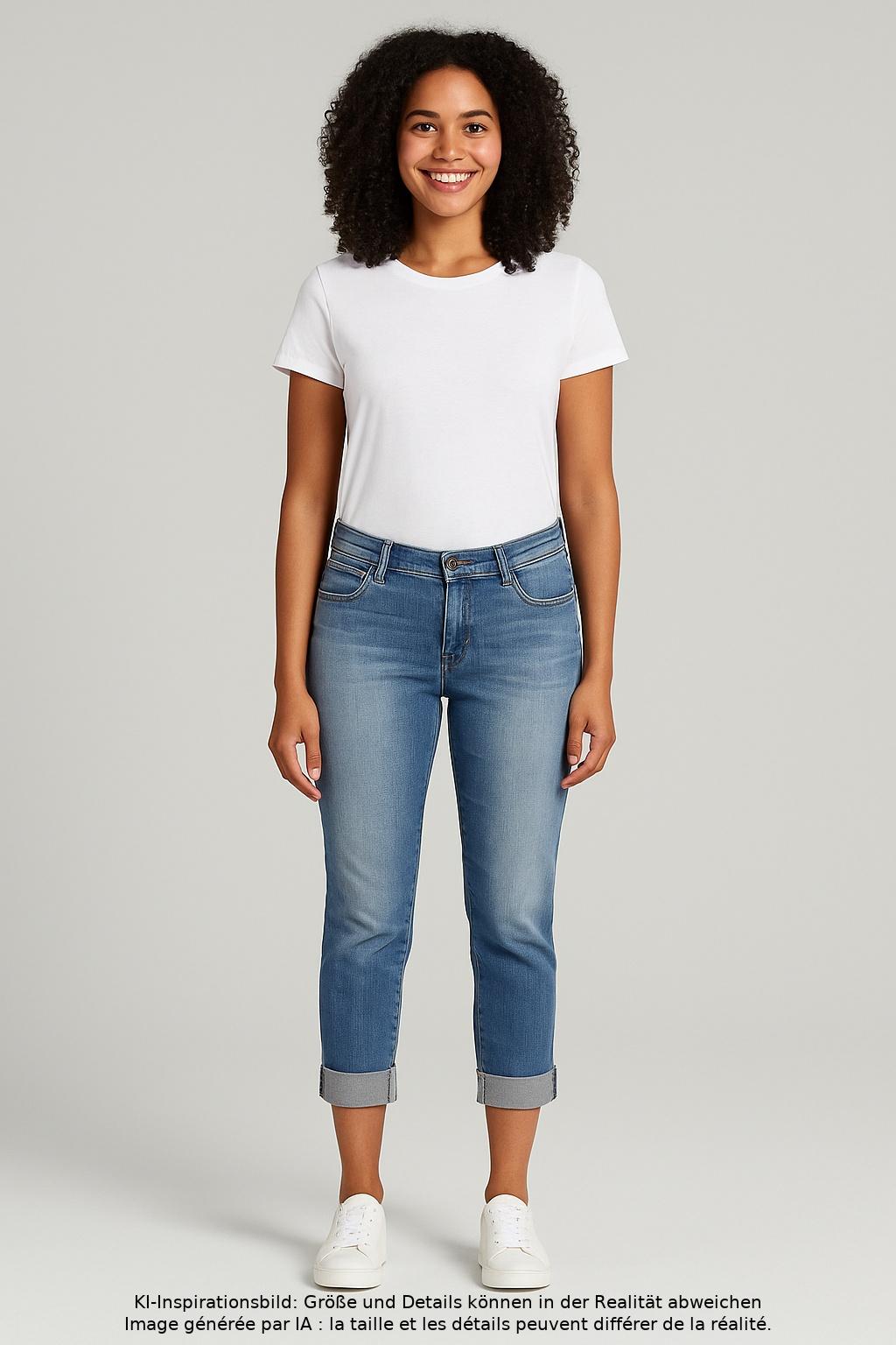 

Cambio Damen Jeans, blau, Gr. 33