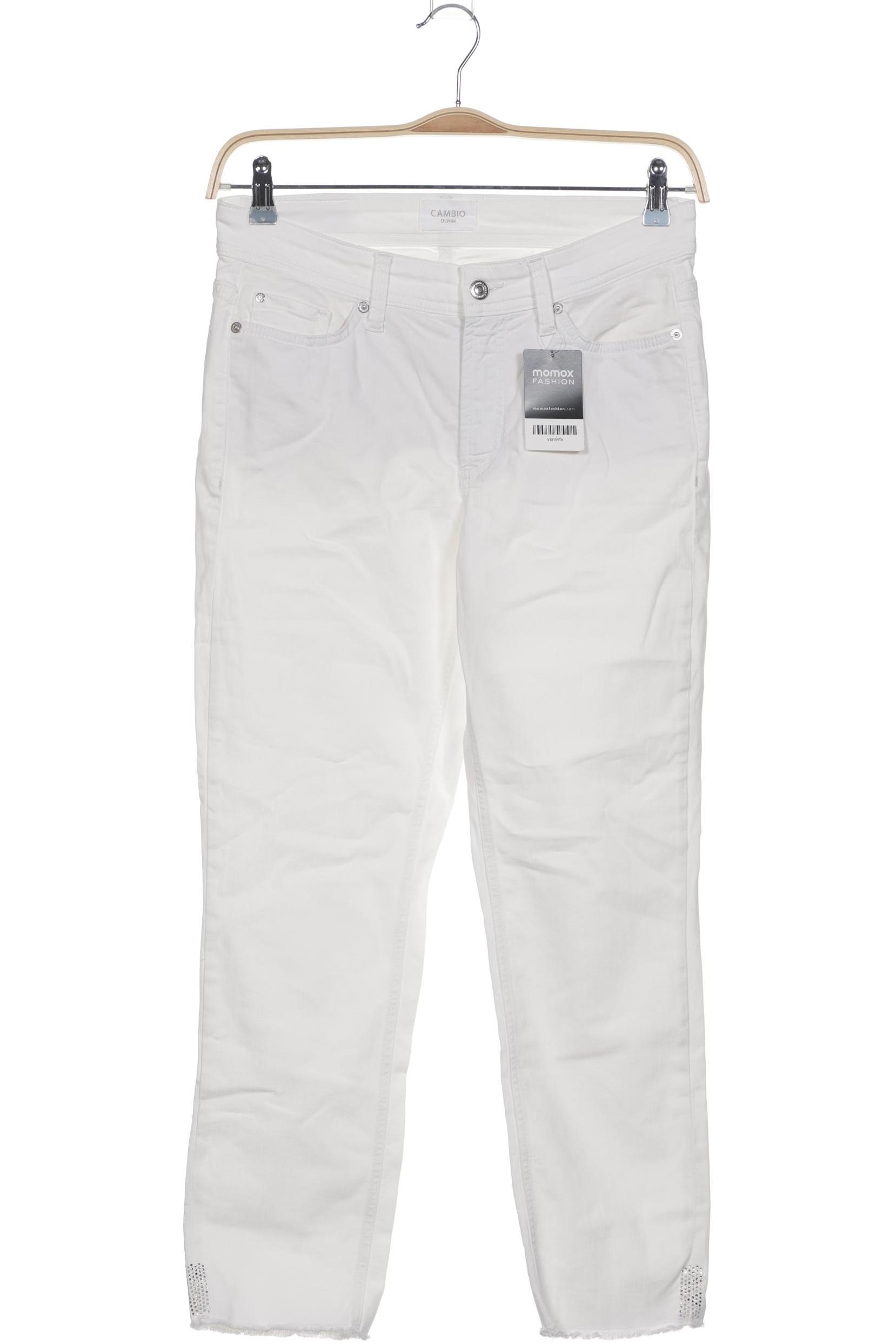 

Cambio Damen Jeans, weiß, Gr. 40