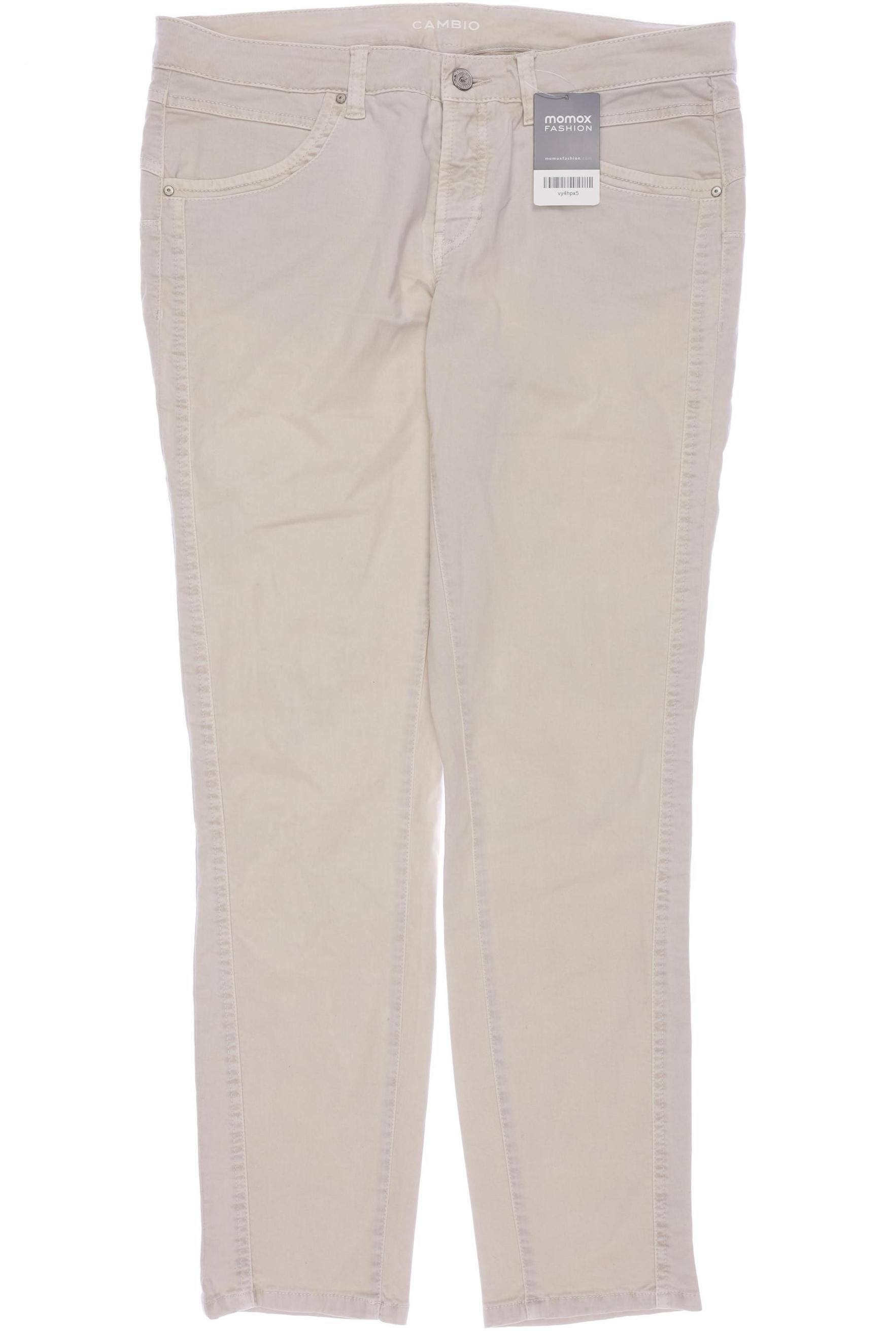 

Cambio Damen Jeans, cremeweiß, Gr. 42