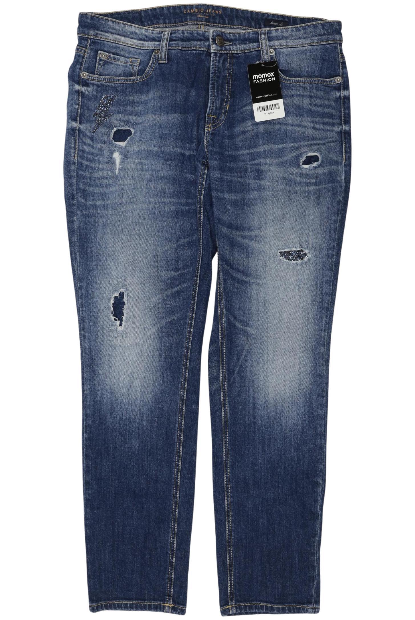 

Cambio Damen Jeans, blau, Gr. 35