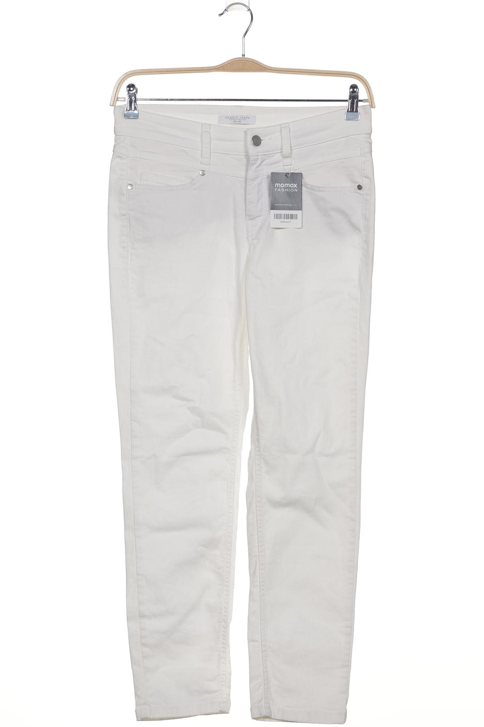 

Cambio Damen Jeans, weiß, Gr. 38