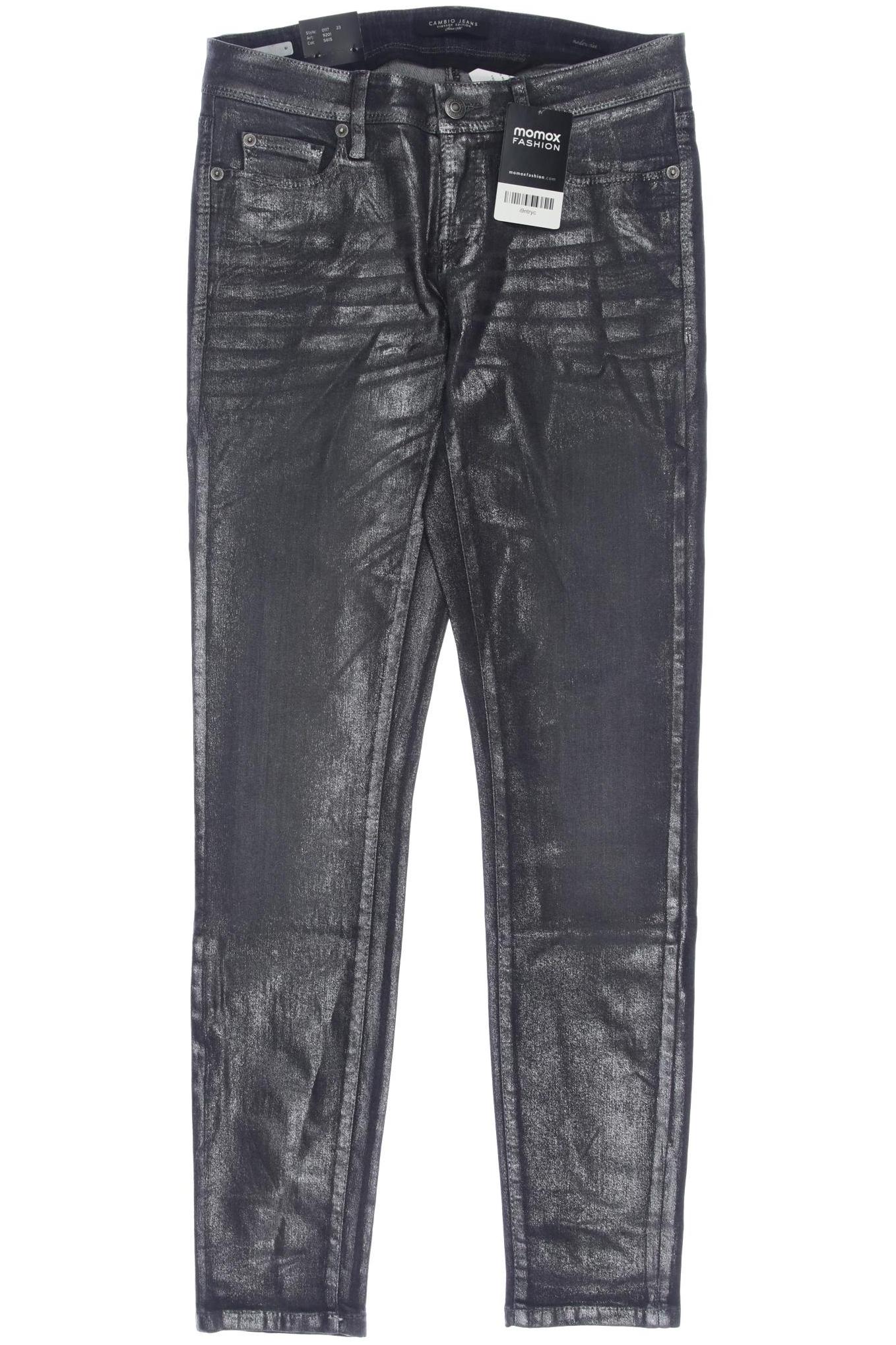 

Cambio Damen Jeans, silber, Gr. 34