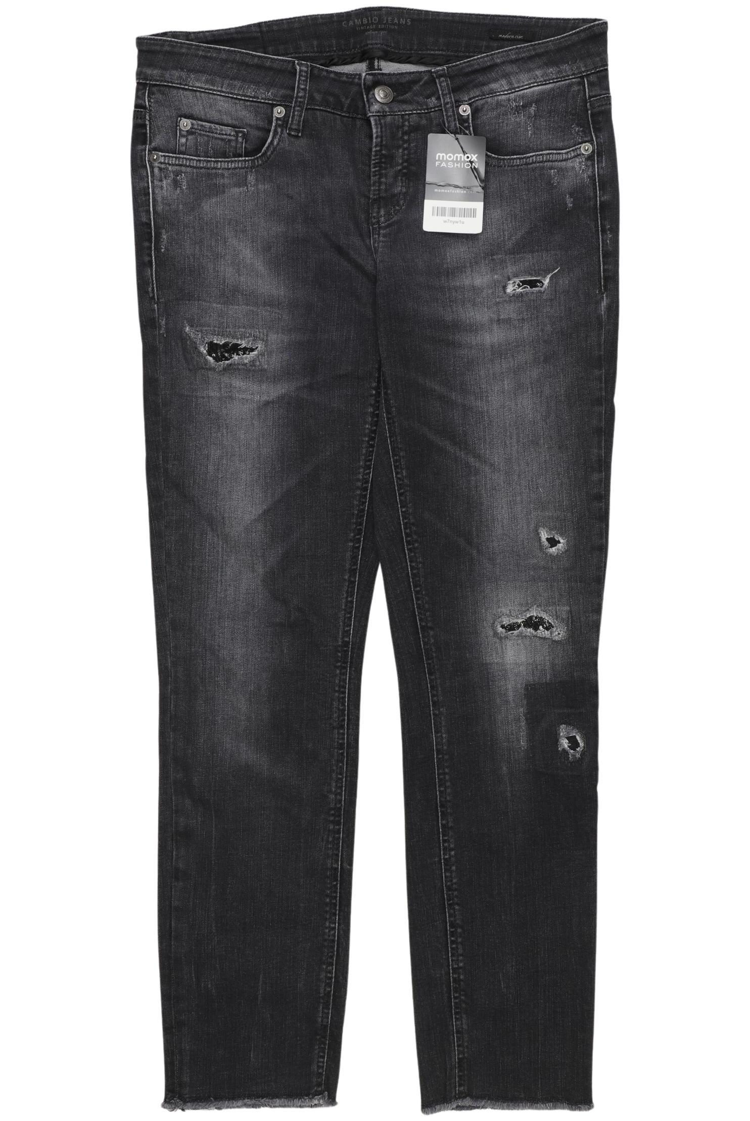 

Cambio Damen Jeans, grau, Gr. 32