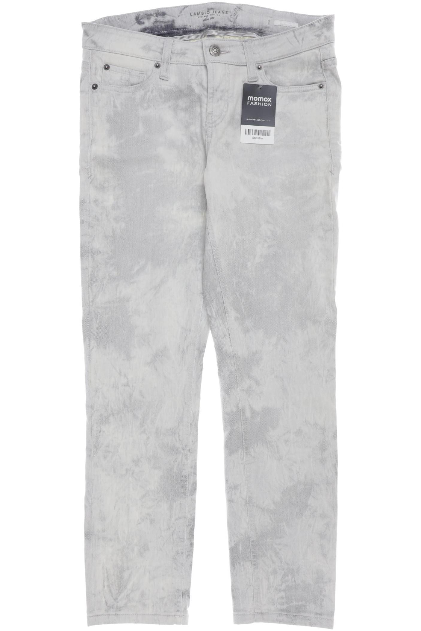 

Cambio Damen Jeans, grau, Gr. 28