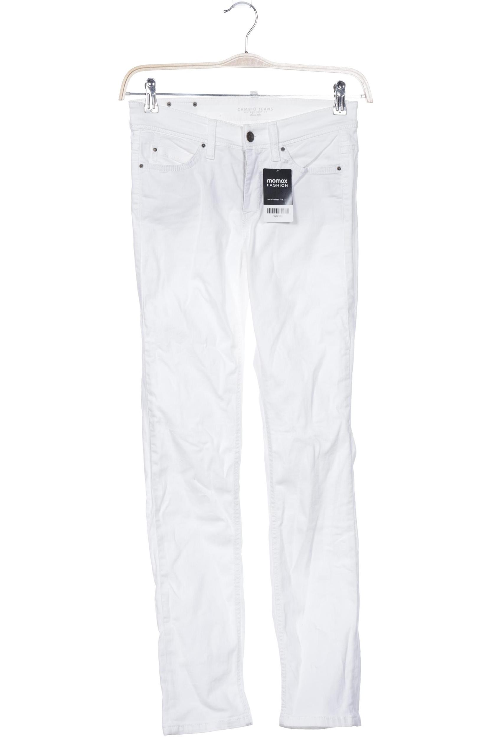 

Cambio Damen Jeans, weiß, Gr. 28