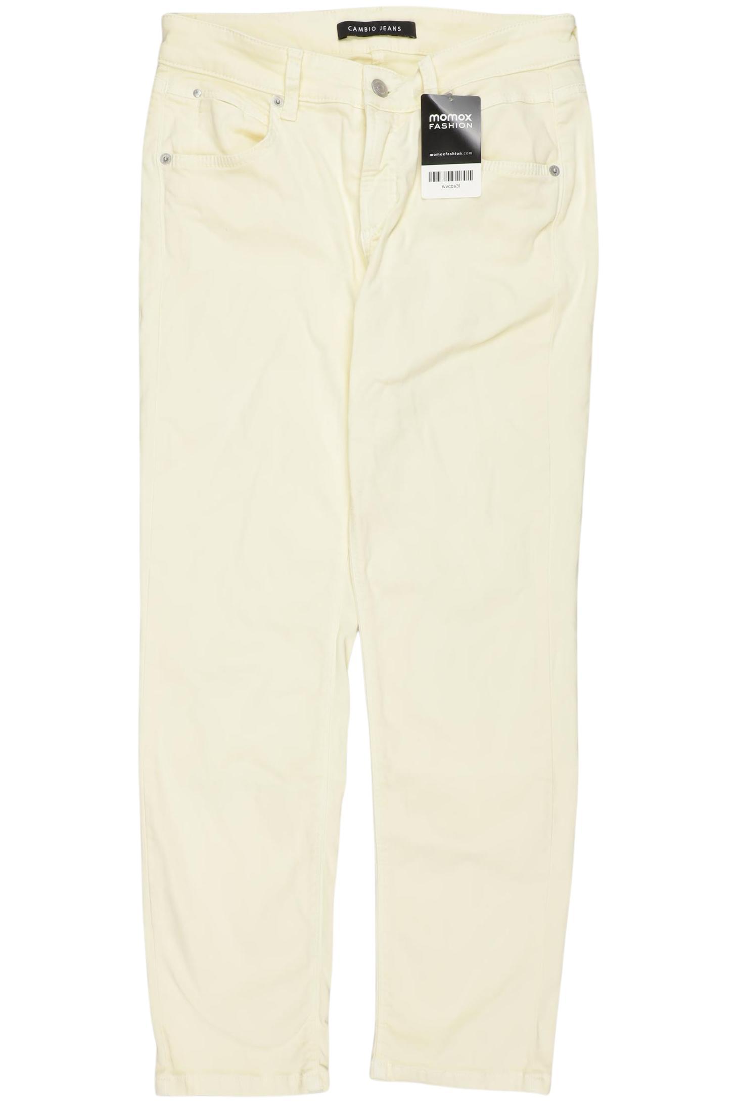

Cambio Damen Jeans, cremeweiß, Gr. 36