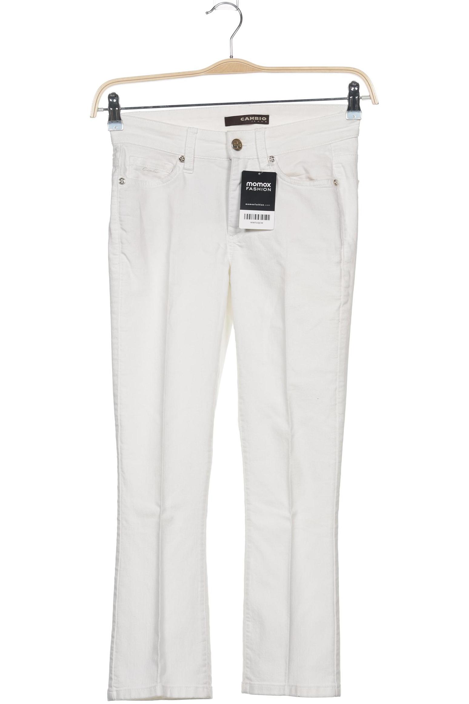 

Cambio Damen Jeans, weiß, Gr. 34