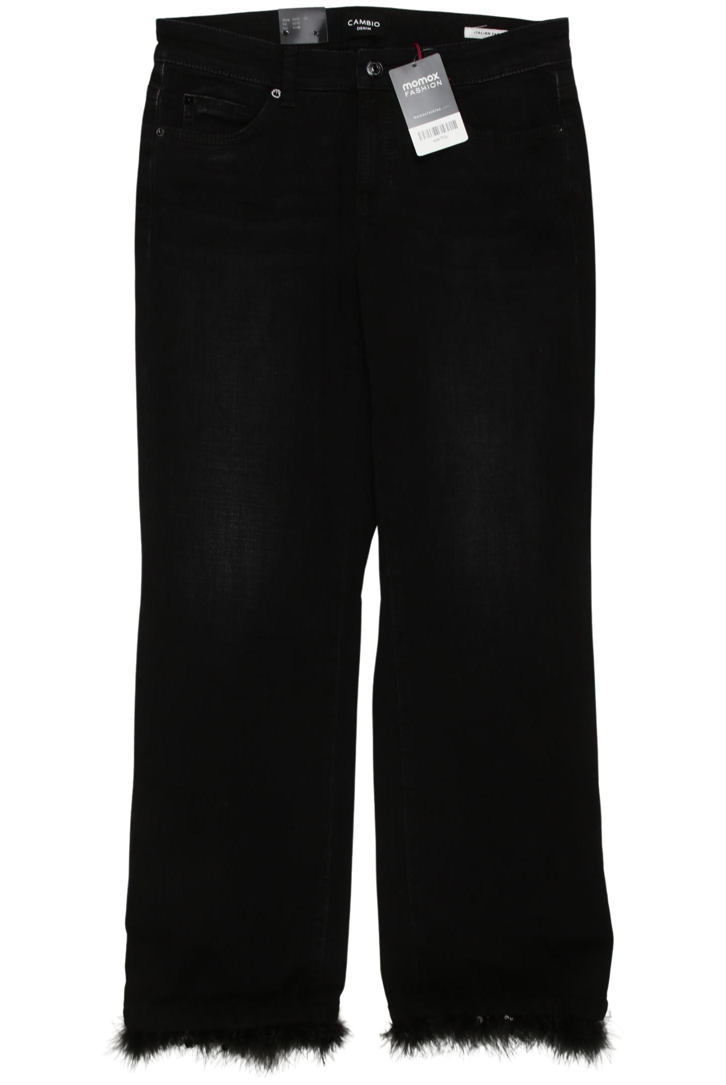

Cambio Damen Jeans, schwarz, Gr. 38
