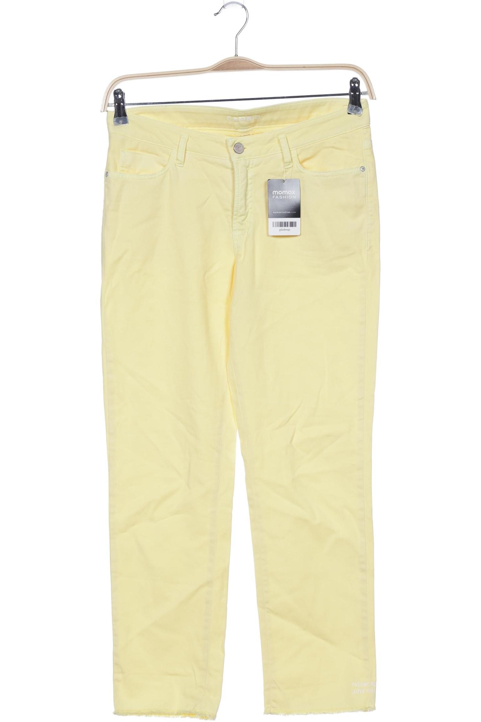 

Cambio Damen Jeans, gelb, Gr. 40