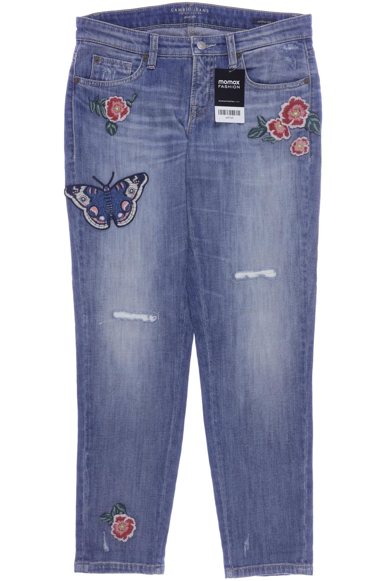 

Cambio Damen Jeans, blau, Gr. 34