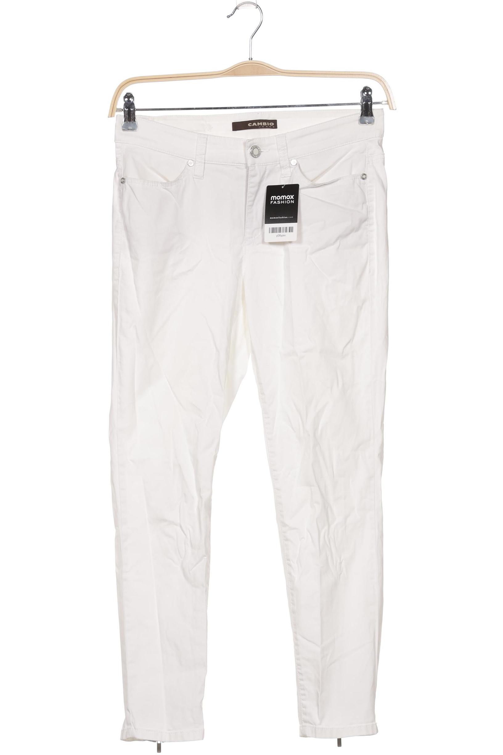 

Cambio Damen Jeans, weiß, Gr. 38