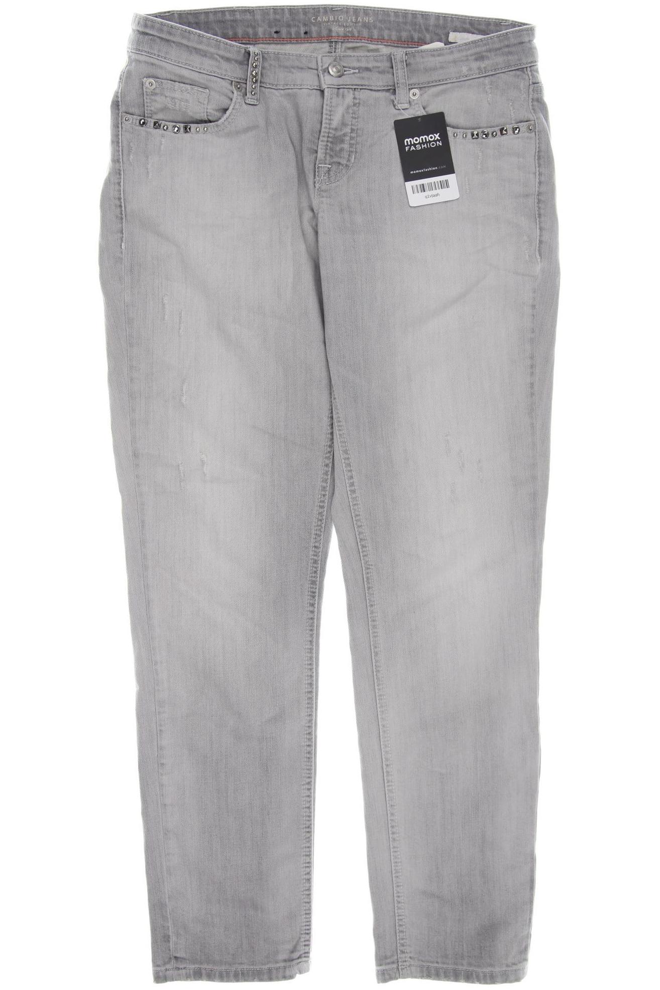 

Cambio Damen Jeans, grau, Gr. 32
