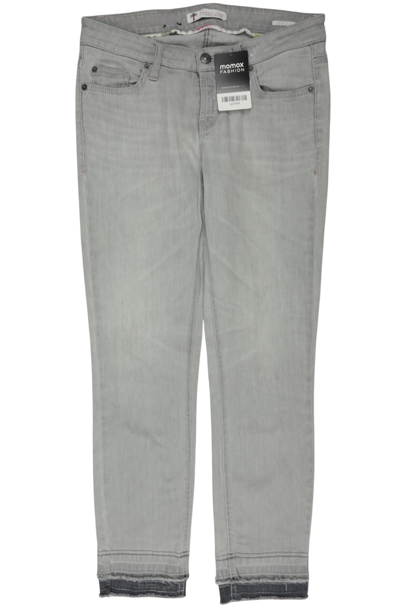 

Cambio Damen Jeans, grau, Gr. 36