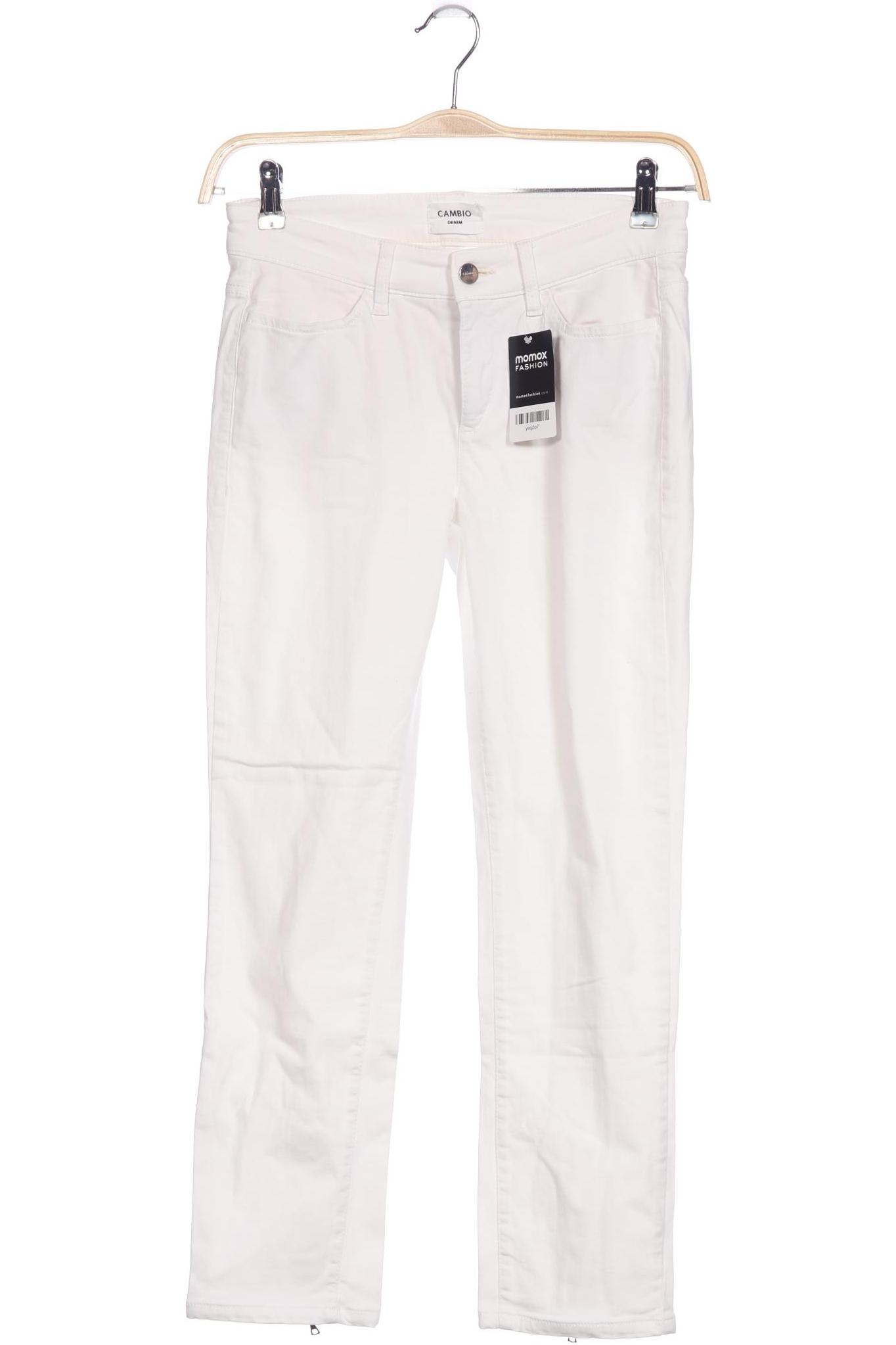 

Cambio Damen Jeans, weiß, Gr. 38
