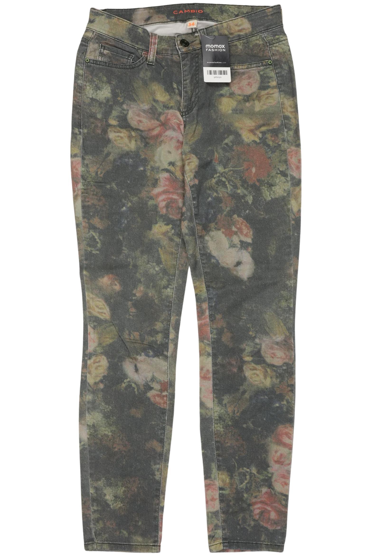 

Cambio Damen Jeans, grün, Gr. 34