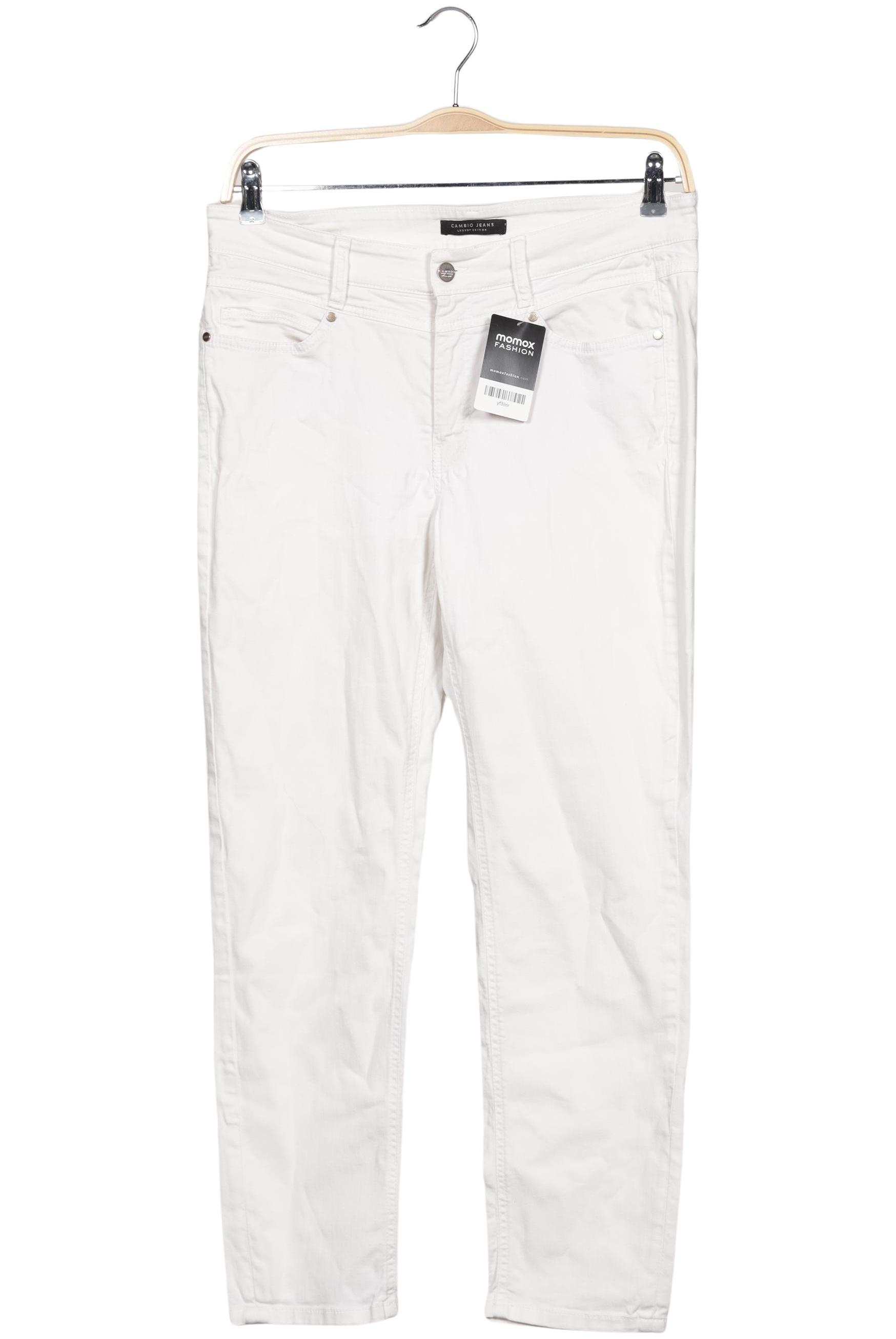 

Cambio Damen Jeans, weiß, Gr. 31