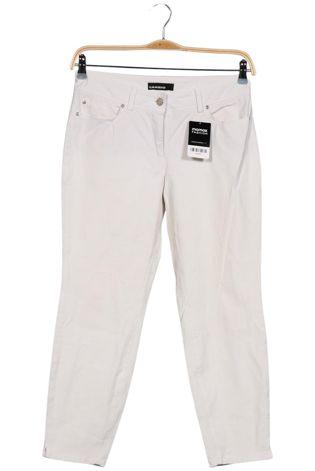 

Cambio Damen Jeans, weiß, Gr. 38
