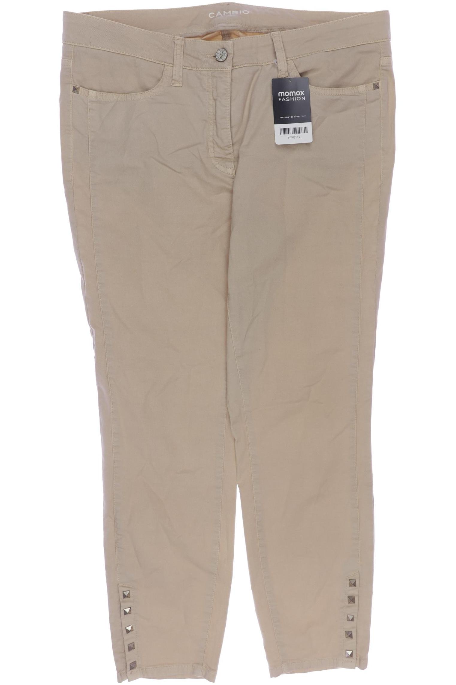 

Cambio Damen Jeans, beige, Gr. 42
