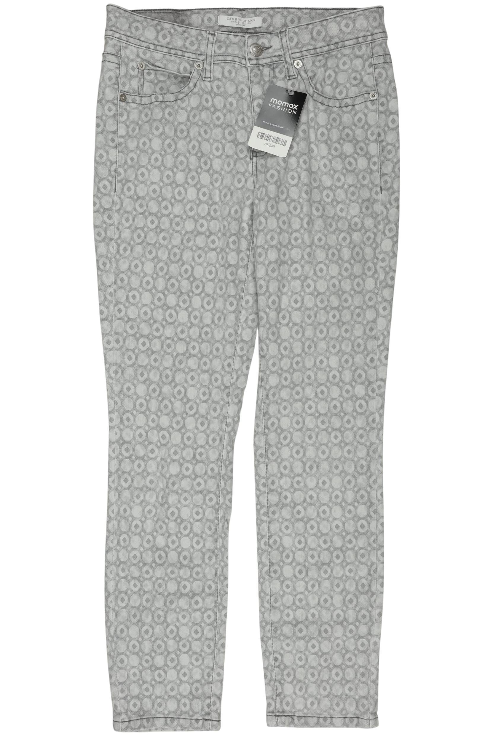 

Cambio Damen Jeans, grau, Gr. 26