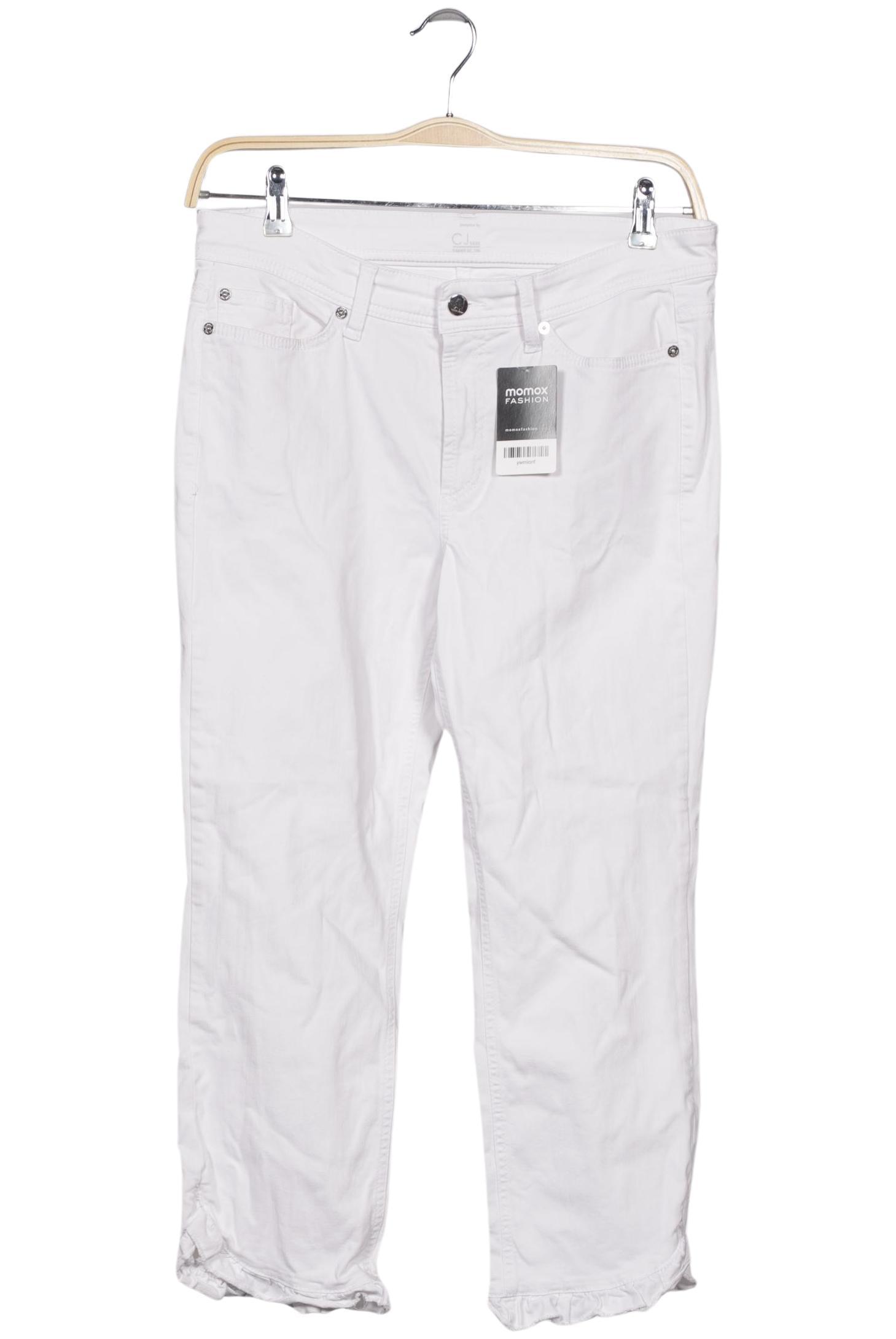 

Cambio Damen Jeans, weiß, Gr. 42