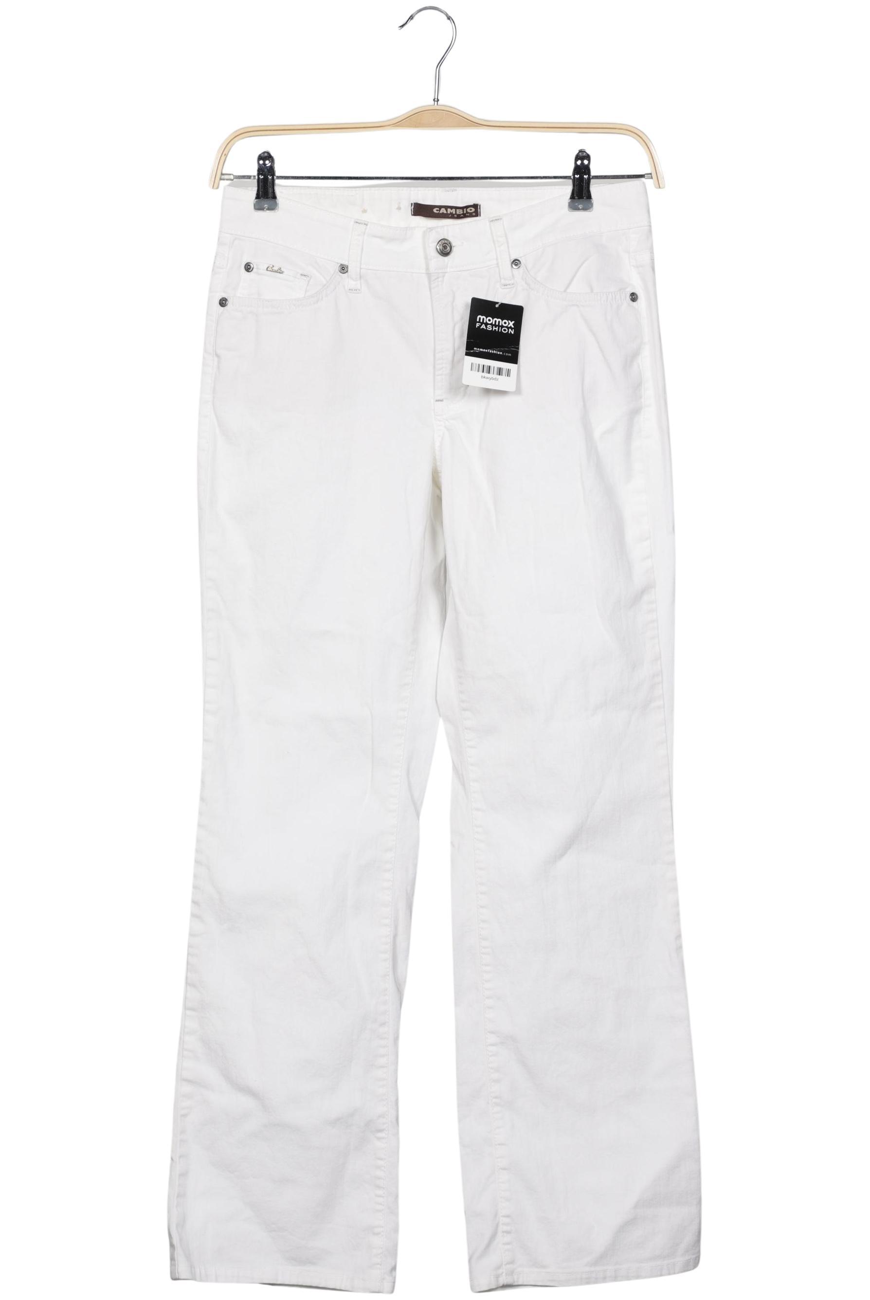 

Cambio Damen Jeans, weiß, Gr. 40