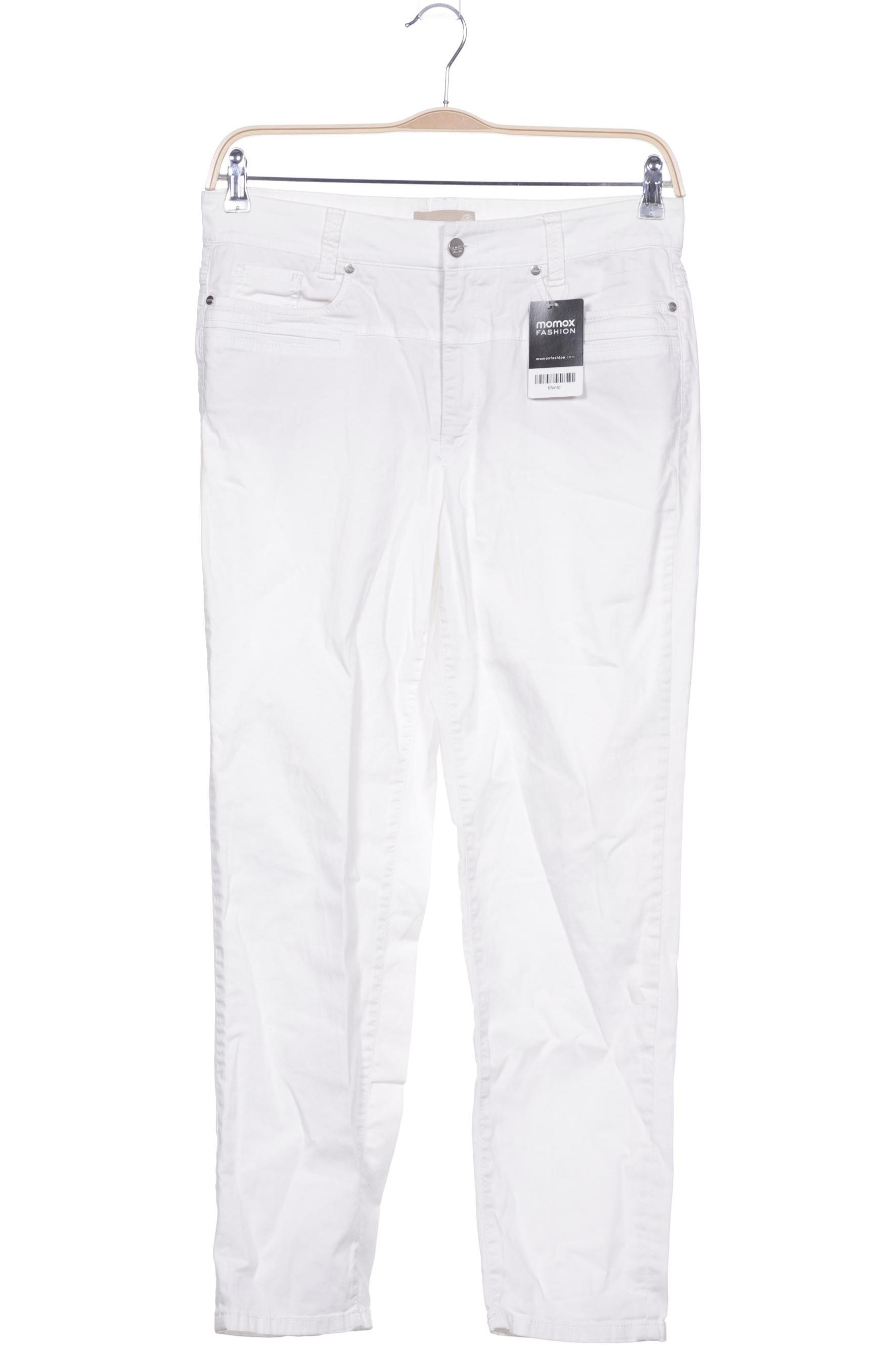 

Cambio Damen Jeans, weiß, Gr. 33