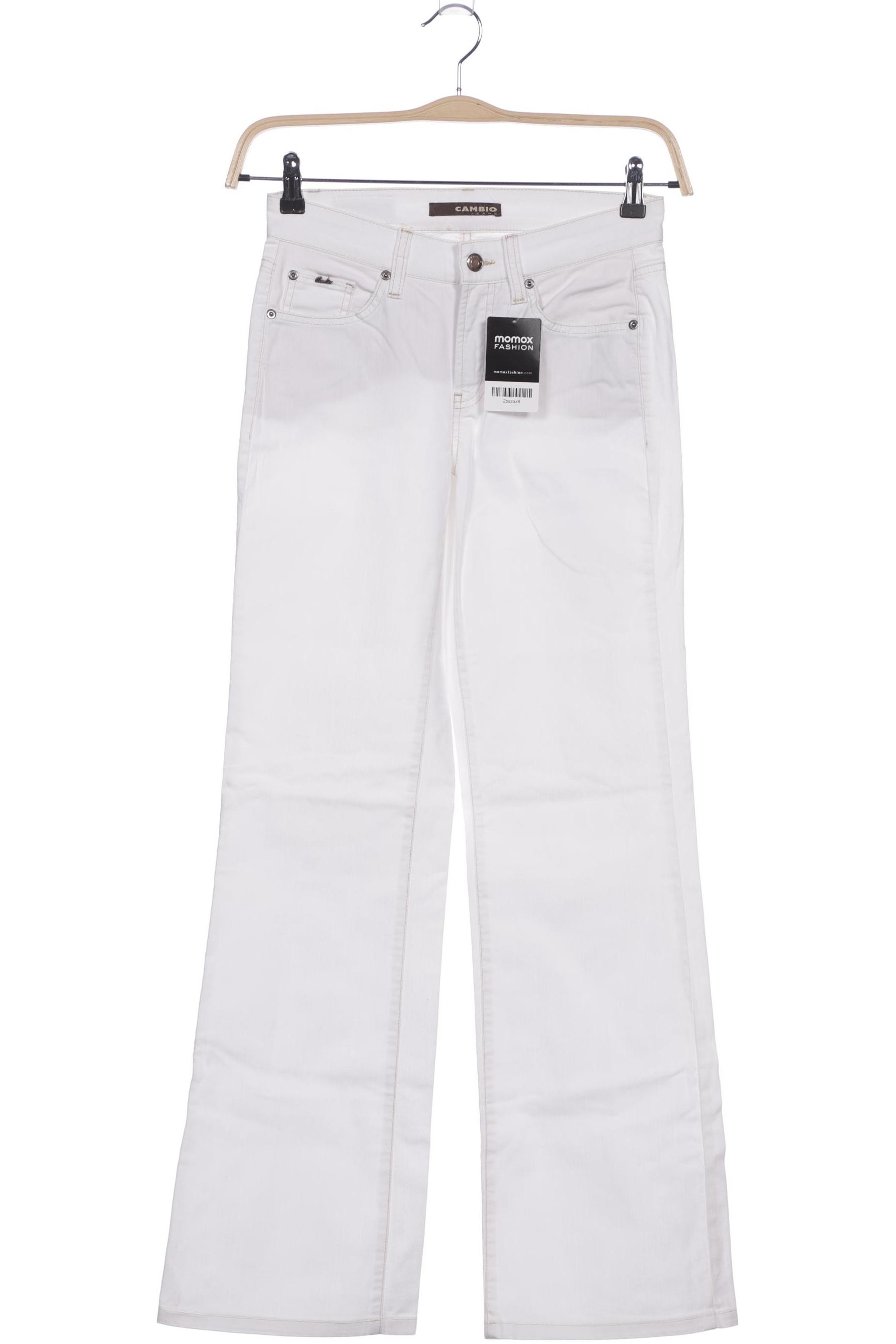 

Cambio Damen Jeans, weiß, Gr. 28
