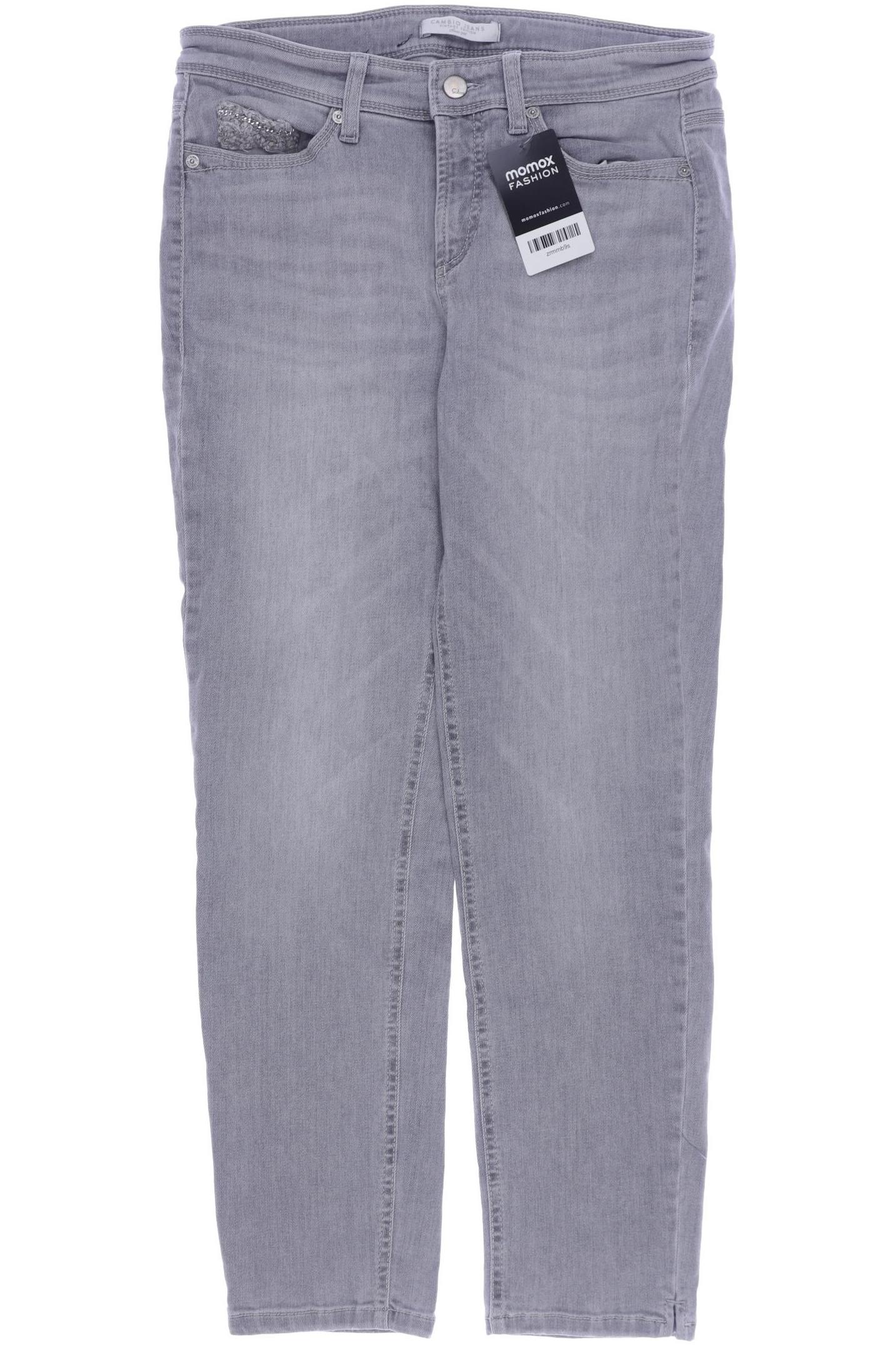 

Cambio Damen Jeans, grau, Gr. 38