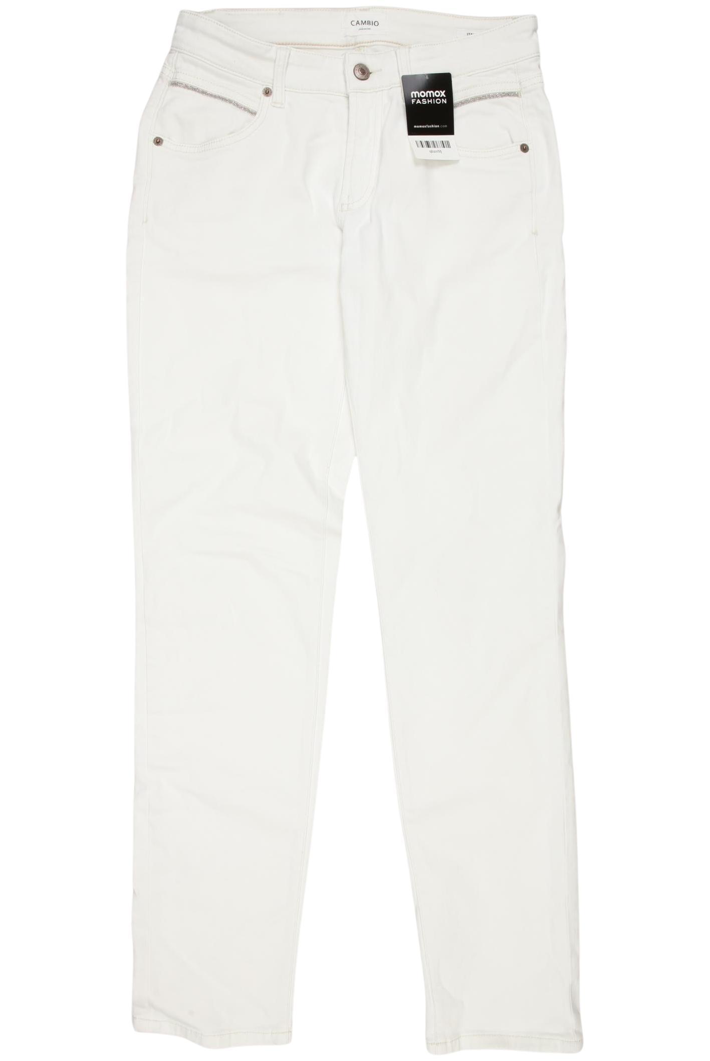 

Cambio Damen Jeans, weiß, Gr. 36