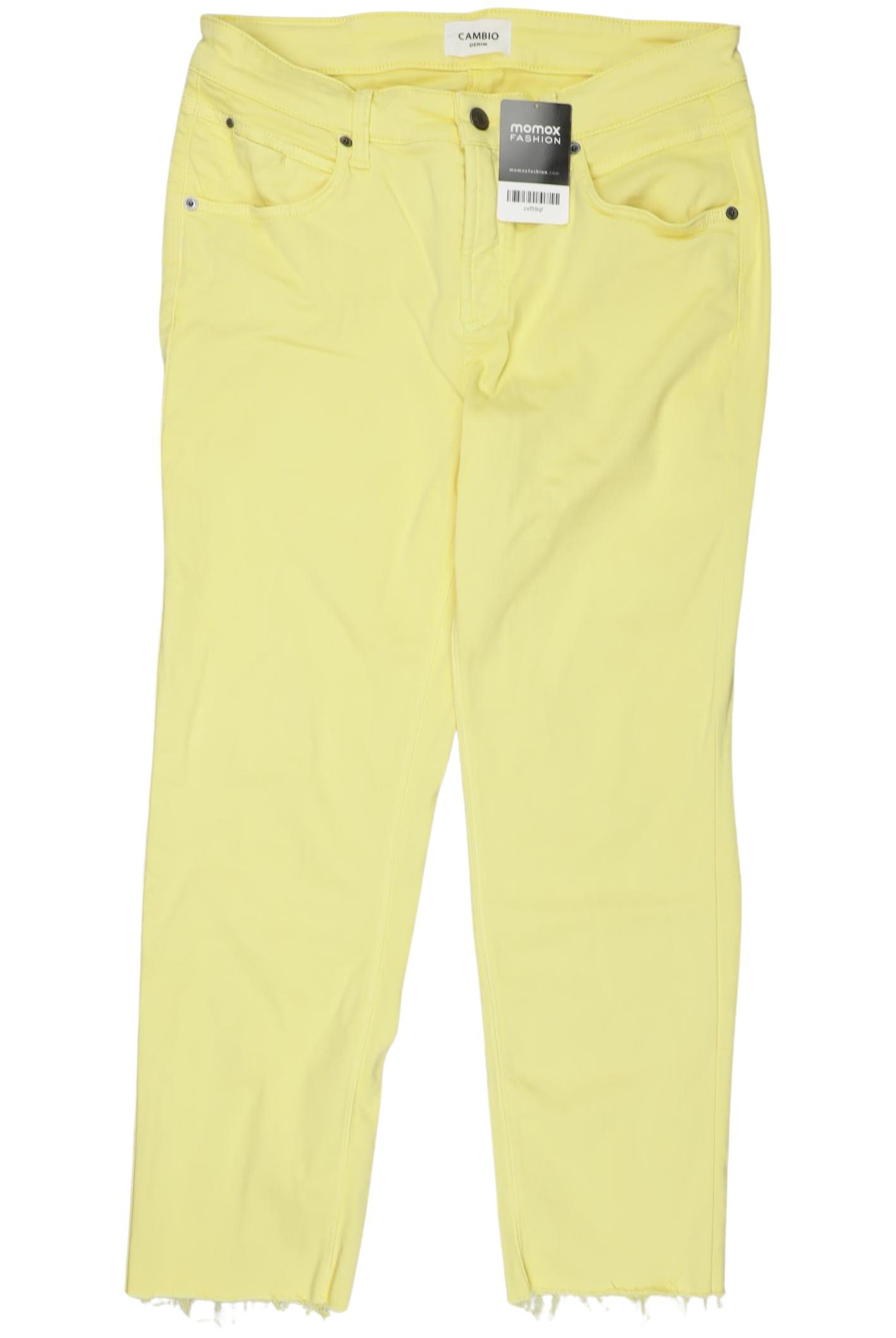 

Cambio Damen Jeans, gelb, Gr. 29