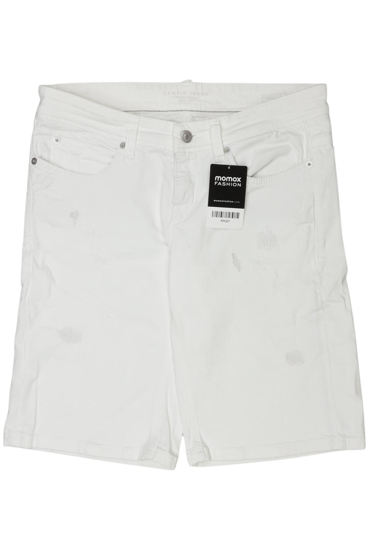 

Cambio Damen Shorts, weiß, Gr. 36