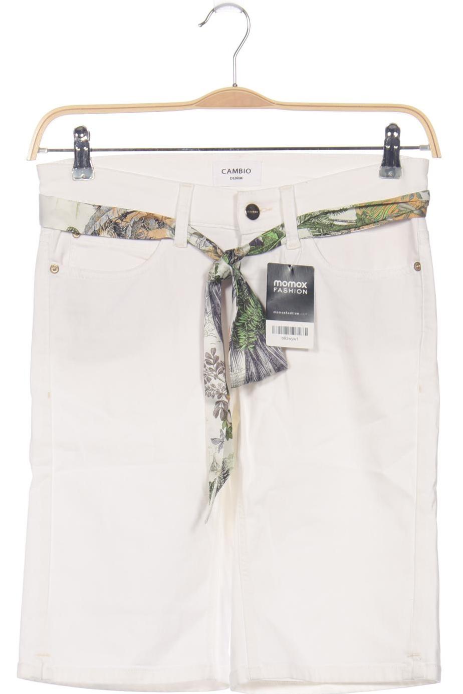 

Cambio Damen Shorts, weiß, Gr. 36